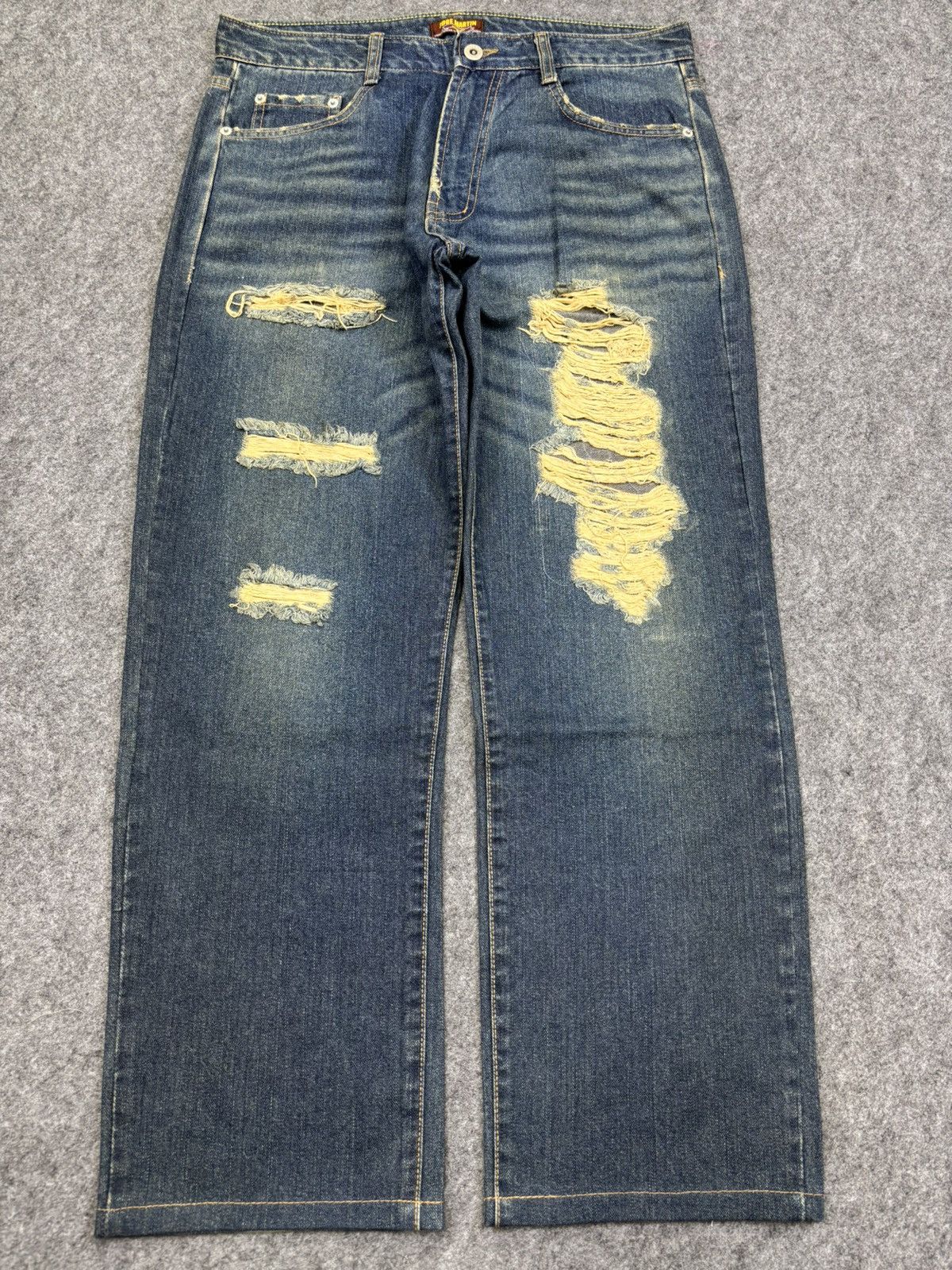 Seditionaries Joge Martin Sick Heavy Distressed Denim F748 Size US 32 / EU 48 - 13 Thumbnail