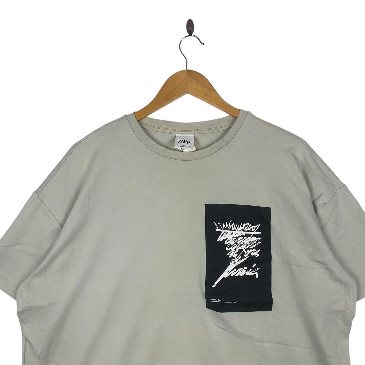 Zara ZARA x NOVONEYRA COLLECTION Pra Elba Rey Tee Shirt Size L / US 10 / IT 46 - 2 Thumbnail