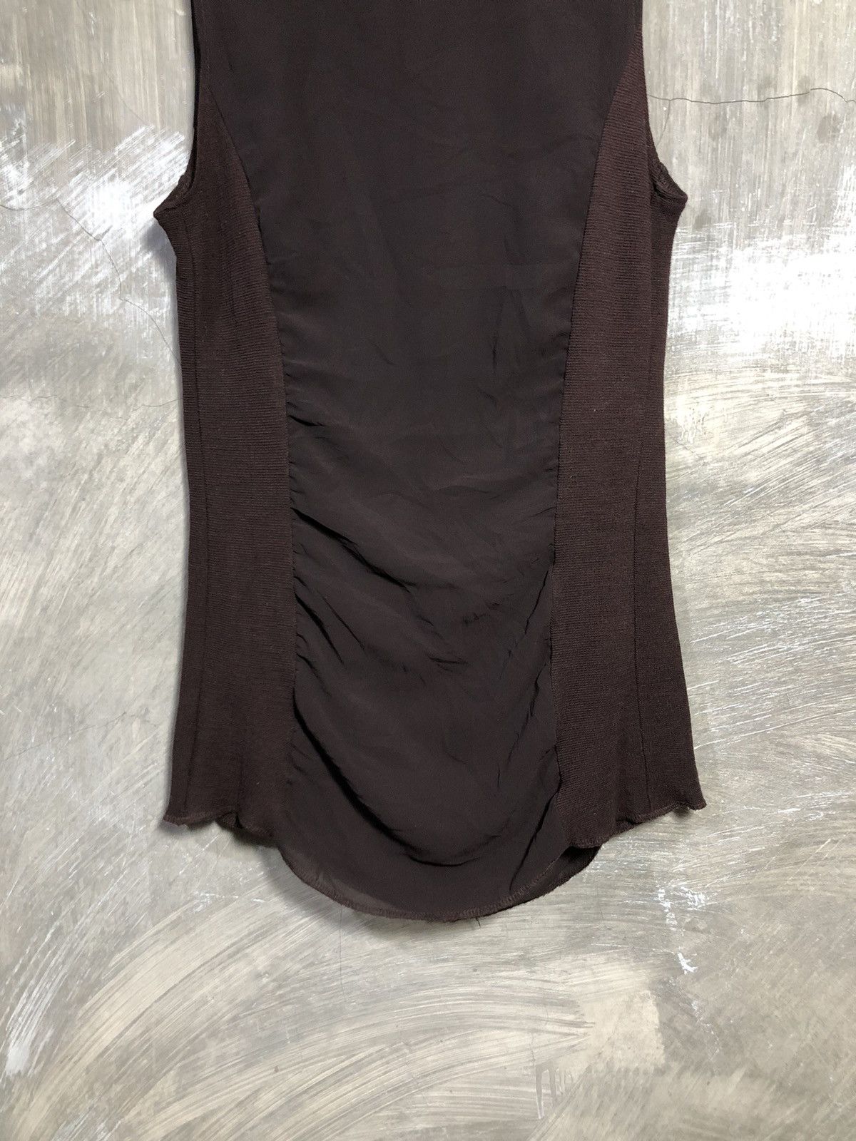 Issey Miyake × Zucca Issey Miyake Zucca Sleeveless Mesh Cardigan Size M / US 6-8 / IT 42-44 - 13 Thumbnail