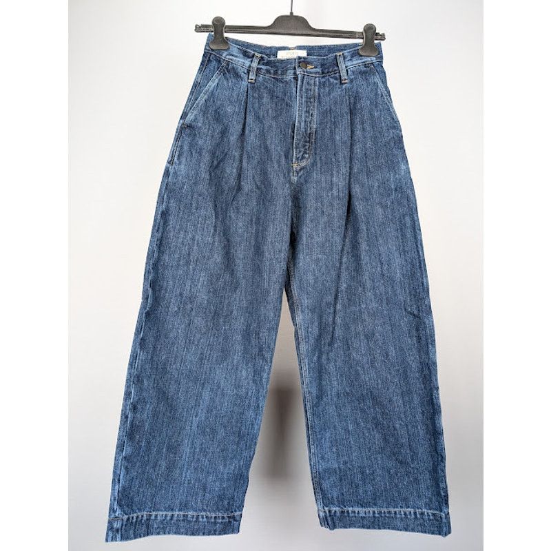 Studio Nicholson o1rshd1 Washed Denim in Indigo Size US 30 / EU 46 - 2 Thumbnail