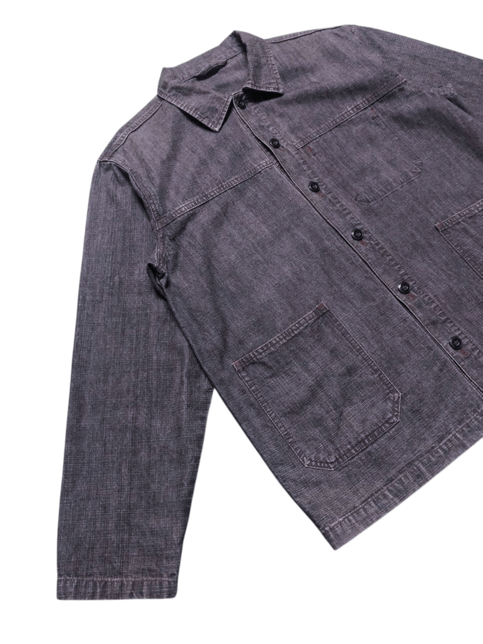 Yohji Yamamoto Yohji Yamamoto Sacsny Y'saccs Denim Chore Jacket Size US L / EU 52-54 / 3 - 4 Thumbnail