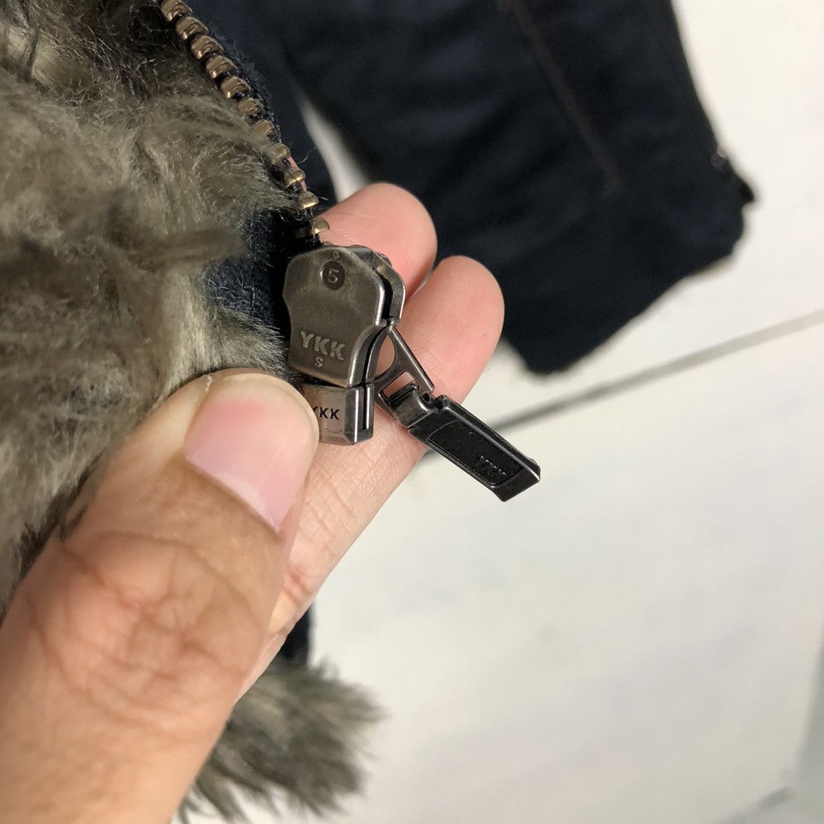 Japanese Brand 📌Vintage Biker Jacket Splendid Satisfaction Fur Bottom Size US L / EU 52-54 / 3 - 18 Thumbnail