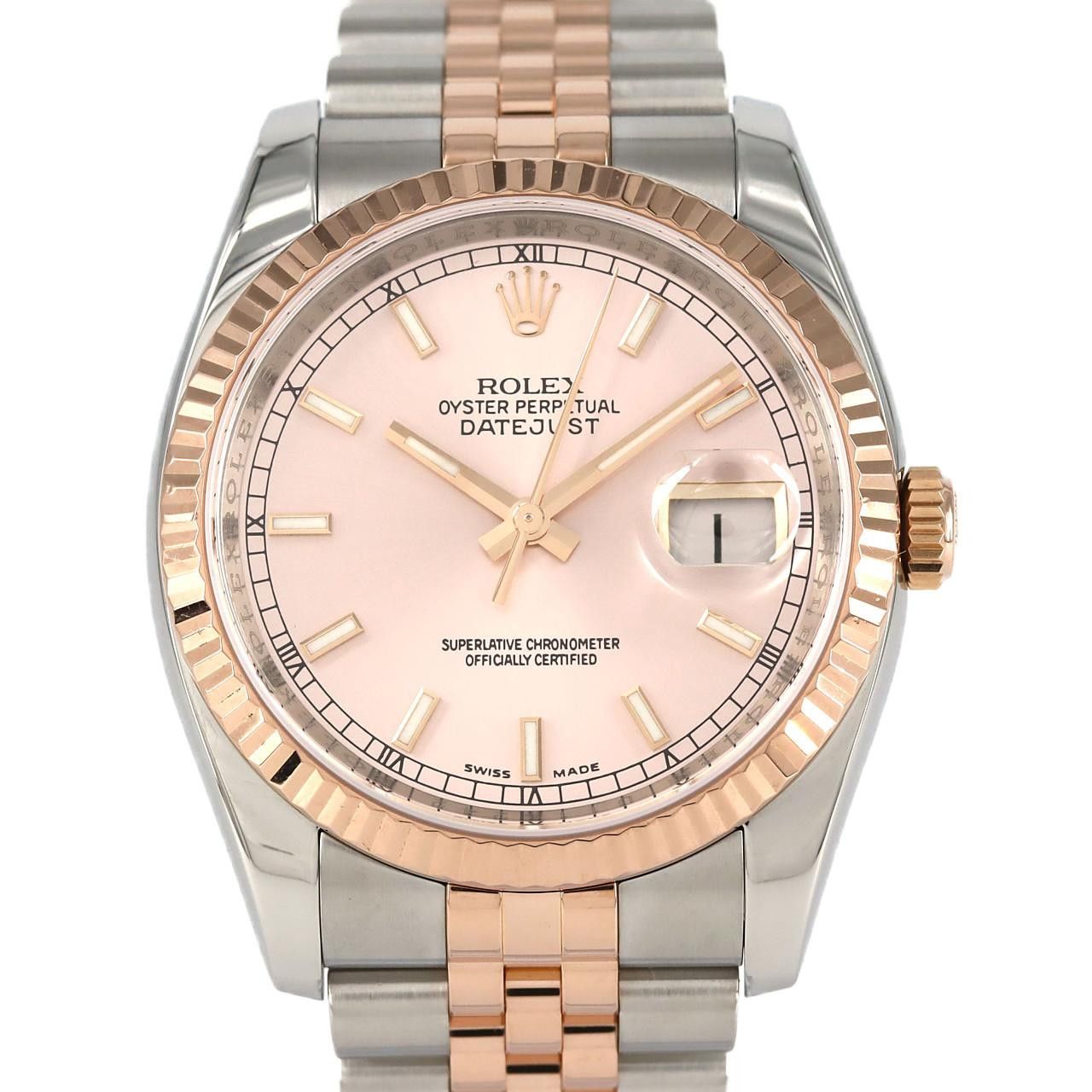 Rolex Rolex Rolex Datejust Stainless Steel Pink Gold Automatic Metal Automatic 116231 DUTY FREE for USA Size ONE SIZE - 1 Thumbnail