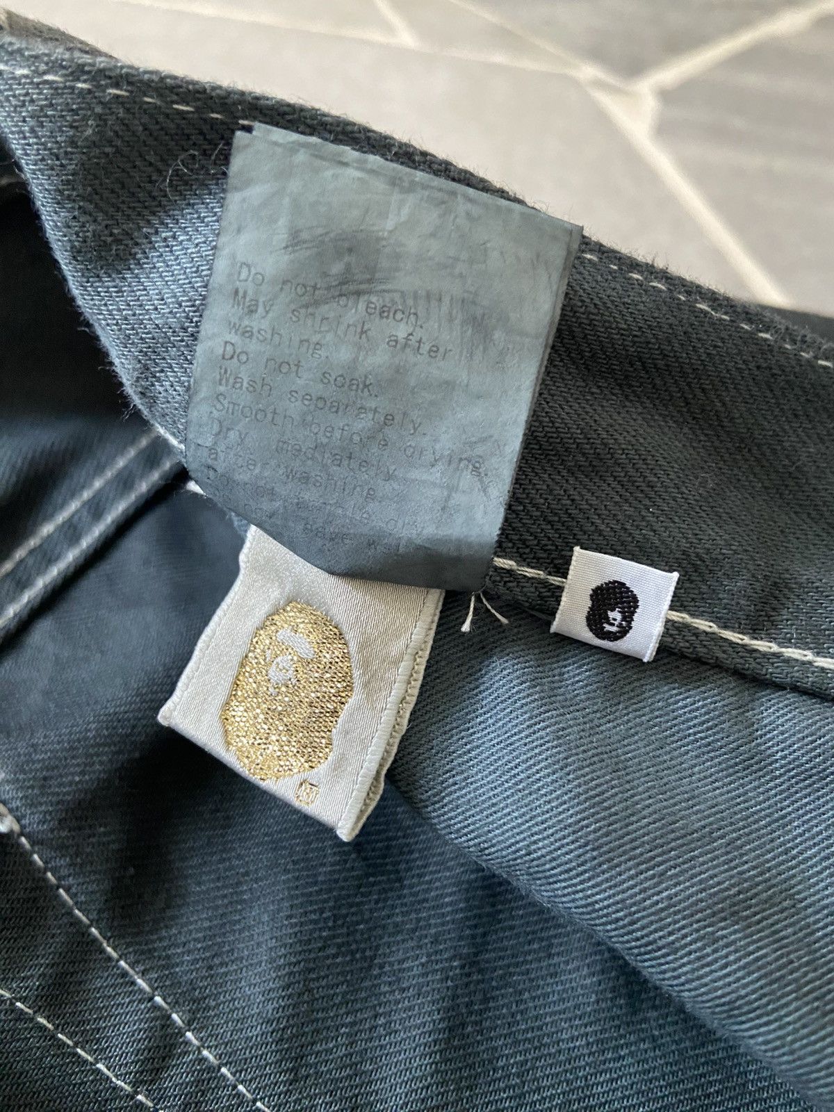 Bape Bape Star jeans denim Pants Size US 34 / EU 50 - 9 Thumbnail