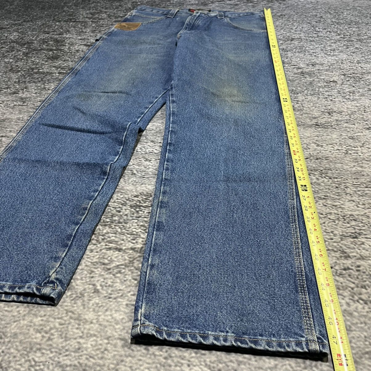 Wrangler VINTAGE WRANGLER BAGGY LOOSE FIT CARPENTER WORKWEAR JEANS Size US 36 / EU 52 - 13 Thumbnail