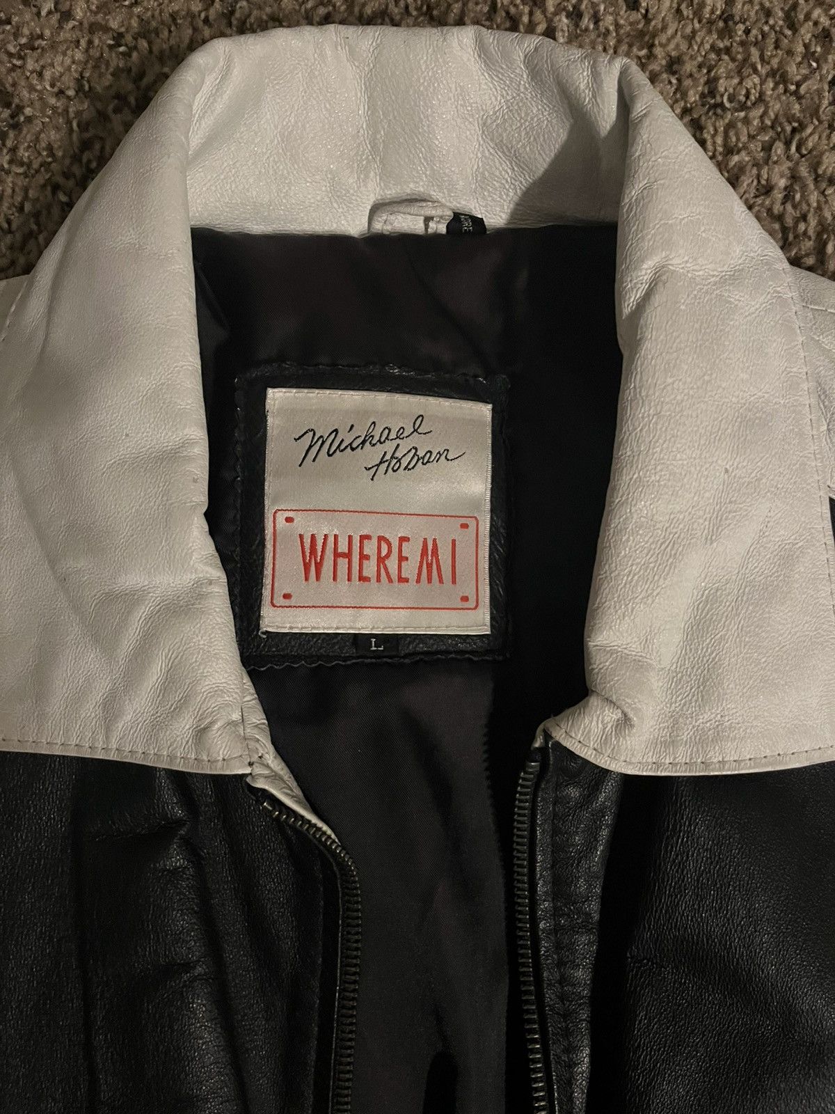 Michael Hoban Michael hoban vintage USA leather bomber jacket Size US L / EU 52-54 / 3 - 2 Thumbnail