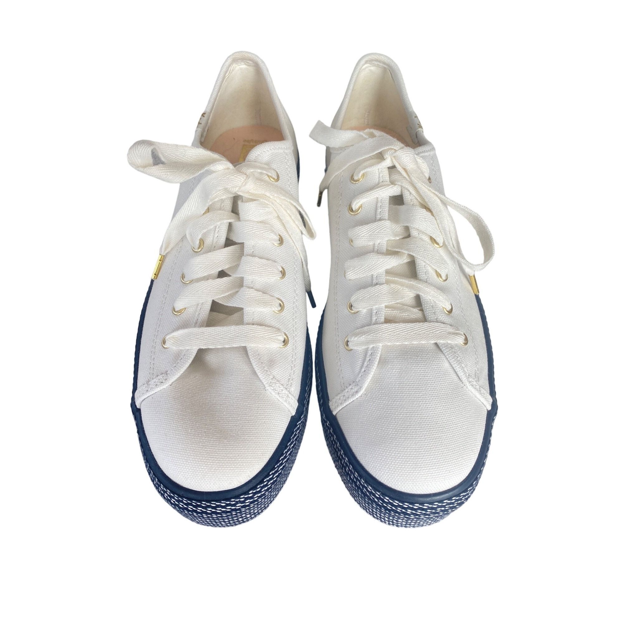Keds Keds Women's Triple Up Webbing Canvas Sneaker Women's 10 Whi Size US 10 / IT 40 - 2 Thumbnail