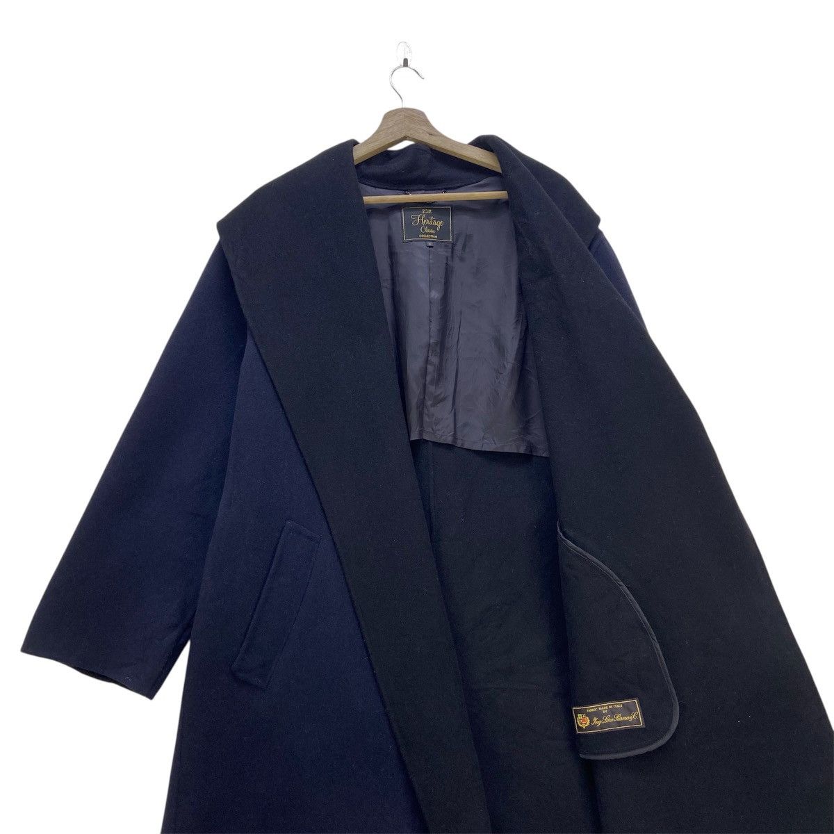Other 23 Heritage Classic Collection Loro Piana Fabric Wool Coat Size L / US 10 / IT 46 - 4 Thumbnail