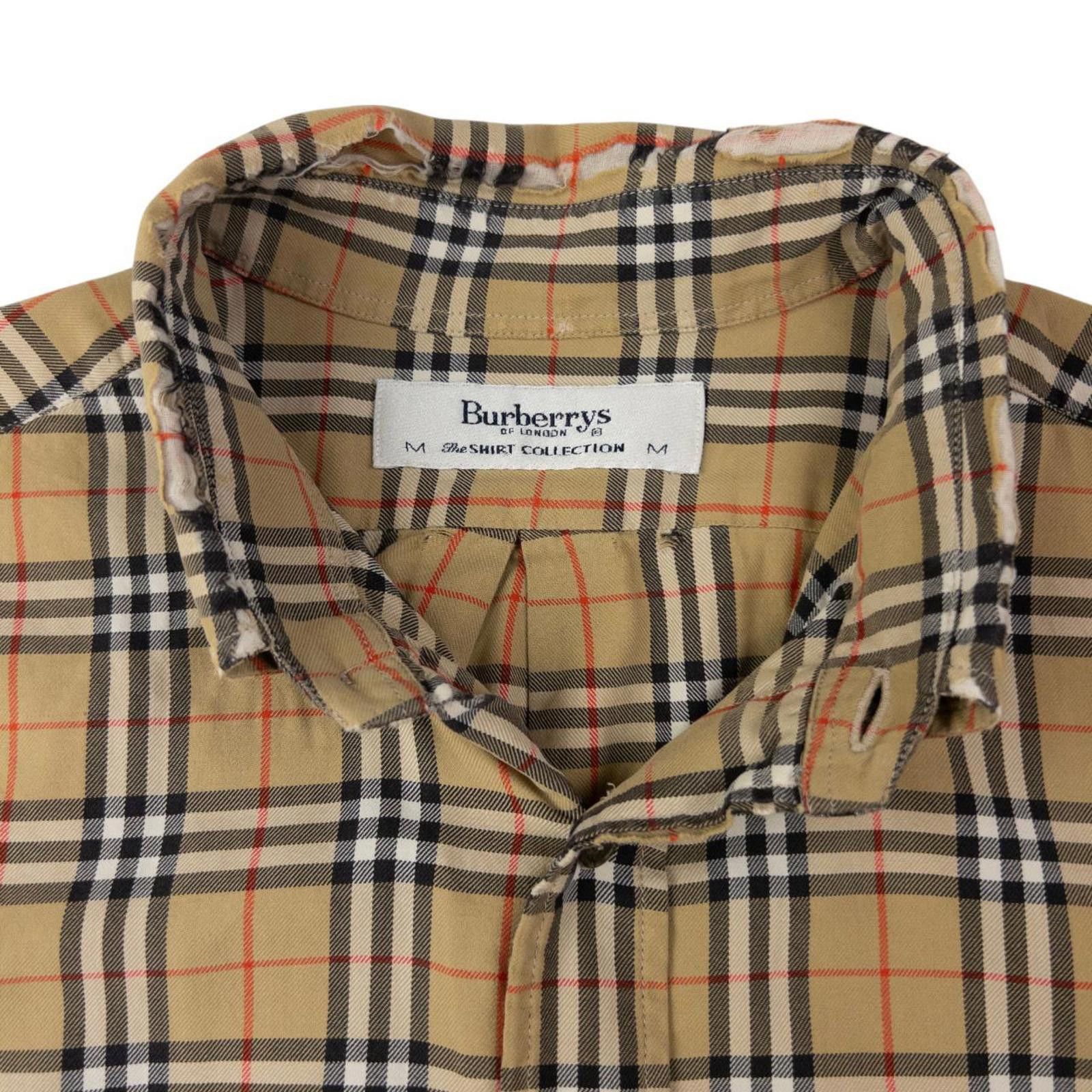 Burberry Vintage Burberry Nova Check Long Sleeve Shirt Size M Size US M / EU 48-50 / 2 - 4 Thumbnail