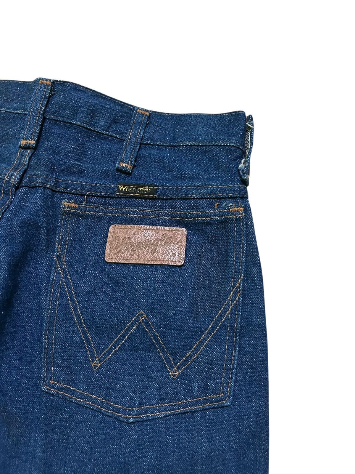 Japanese Brand × Kapital × Vintage Flare Wrangler Vintage Made Usa Denim Jeans Size US 26 / EU 42 - 6 Thumbnail