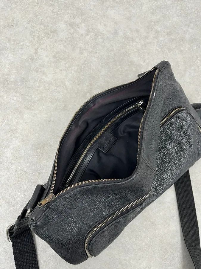 Dolce & Gabbana 2000s Dolce & Gabbana Black Leather Shoulder Bag Size ONE SIZE - 7 Thumbnail