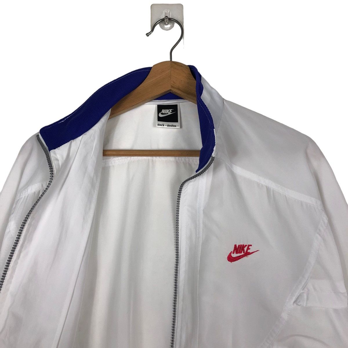 Nike 🔥90’s Bomber Jacket Nike Big Swoosh Size US M / EU 48-50 / 2 - 10 Thumbnail