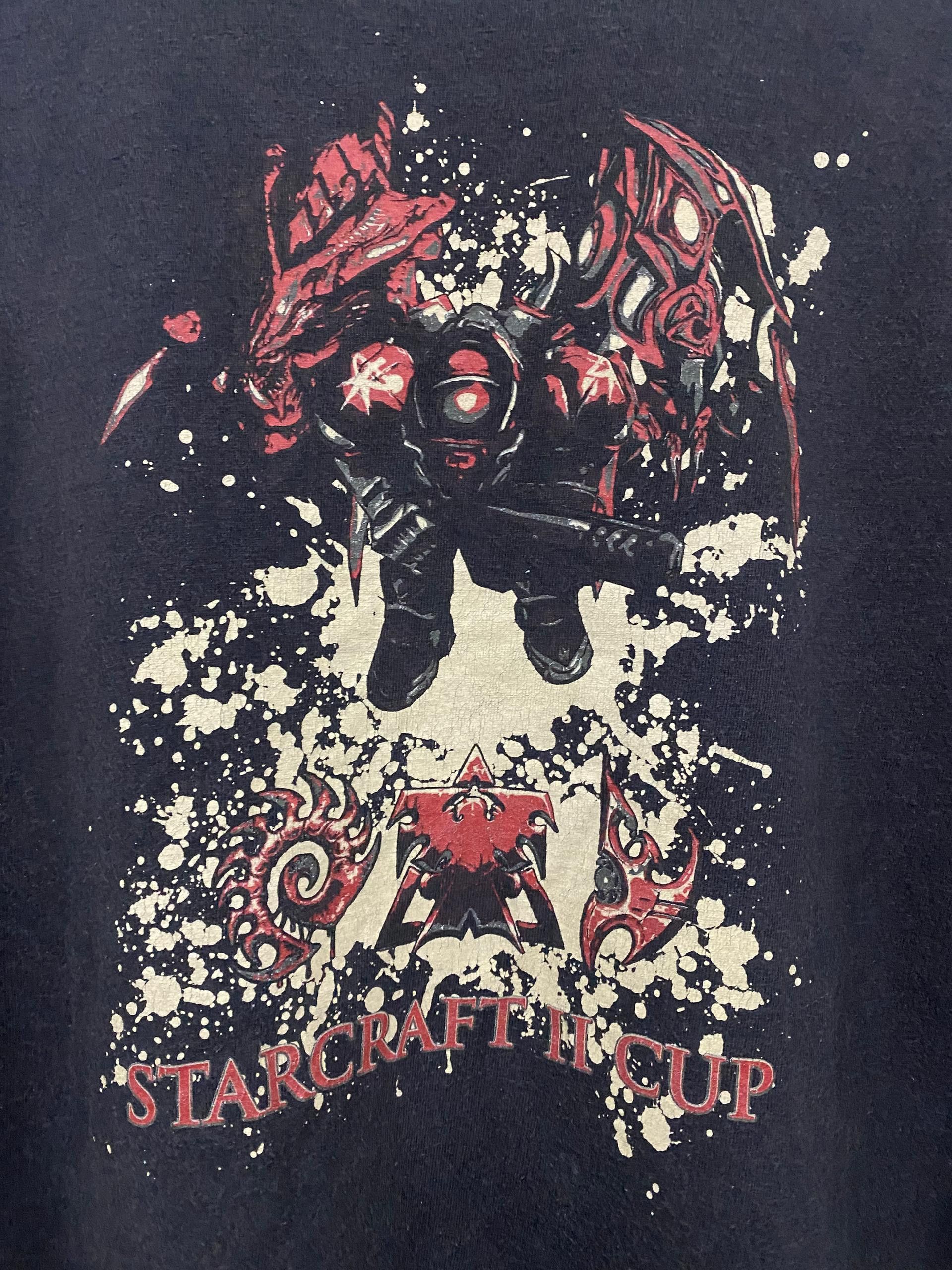 Microsoft Vintage 90s STARCRAFT game microsoft t shirt Size US XL / EU 56 / 4 - 5 Thumbnail