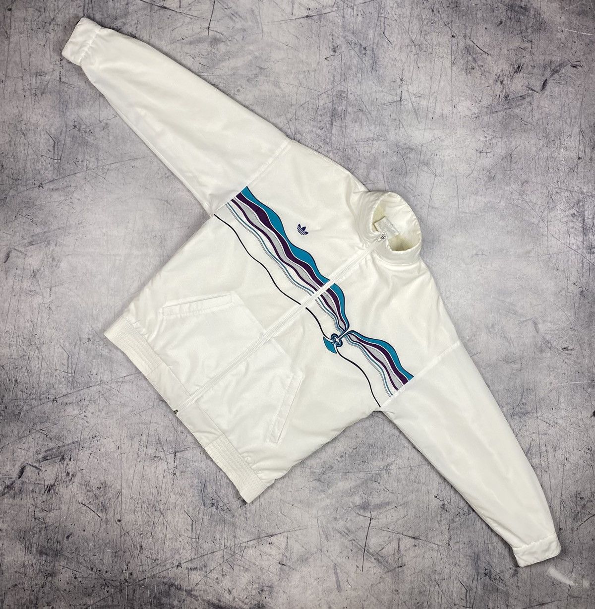 Adidas Vintage Rare Adidas Ivan Lendl West Germany 80s Track Jacket Size US L / EU 52-54 / 3 - 12 Thumbnail