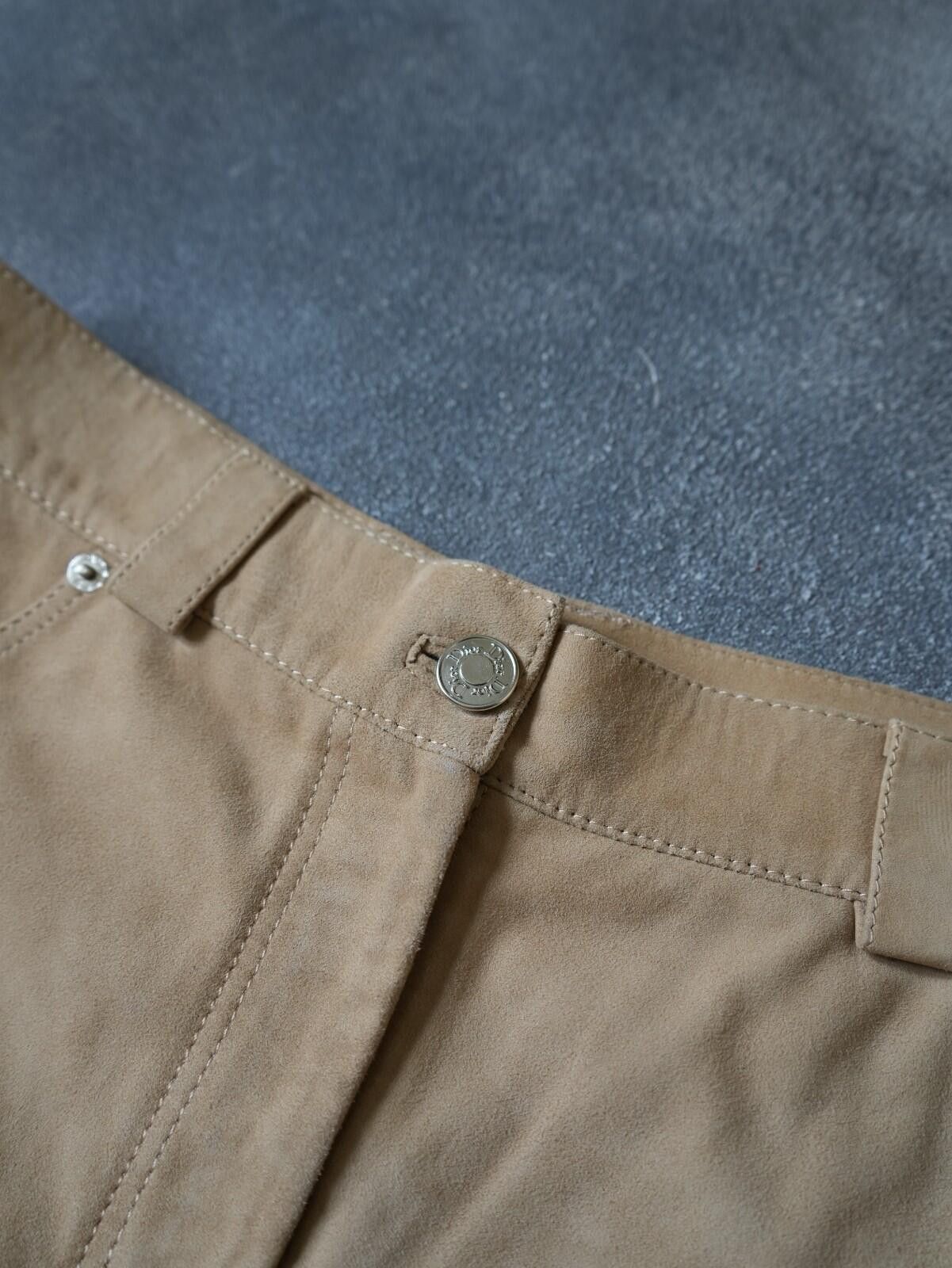 Dior S/S 2002 Christian Dior Mini Camel Pocket Logo Skirt Size 36" / US 14 / IT 50 - 9 Thumbnail