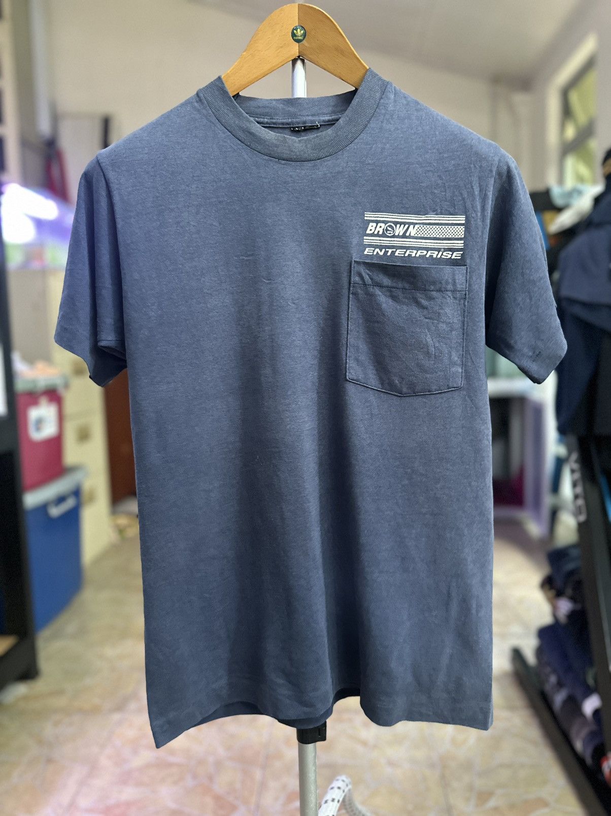 Vintage Vintage faded workshop tshirt Size US M / EU 48-50 / 2 - 1 Thumbnail