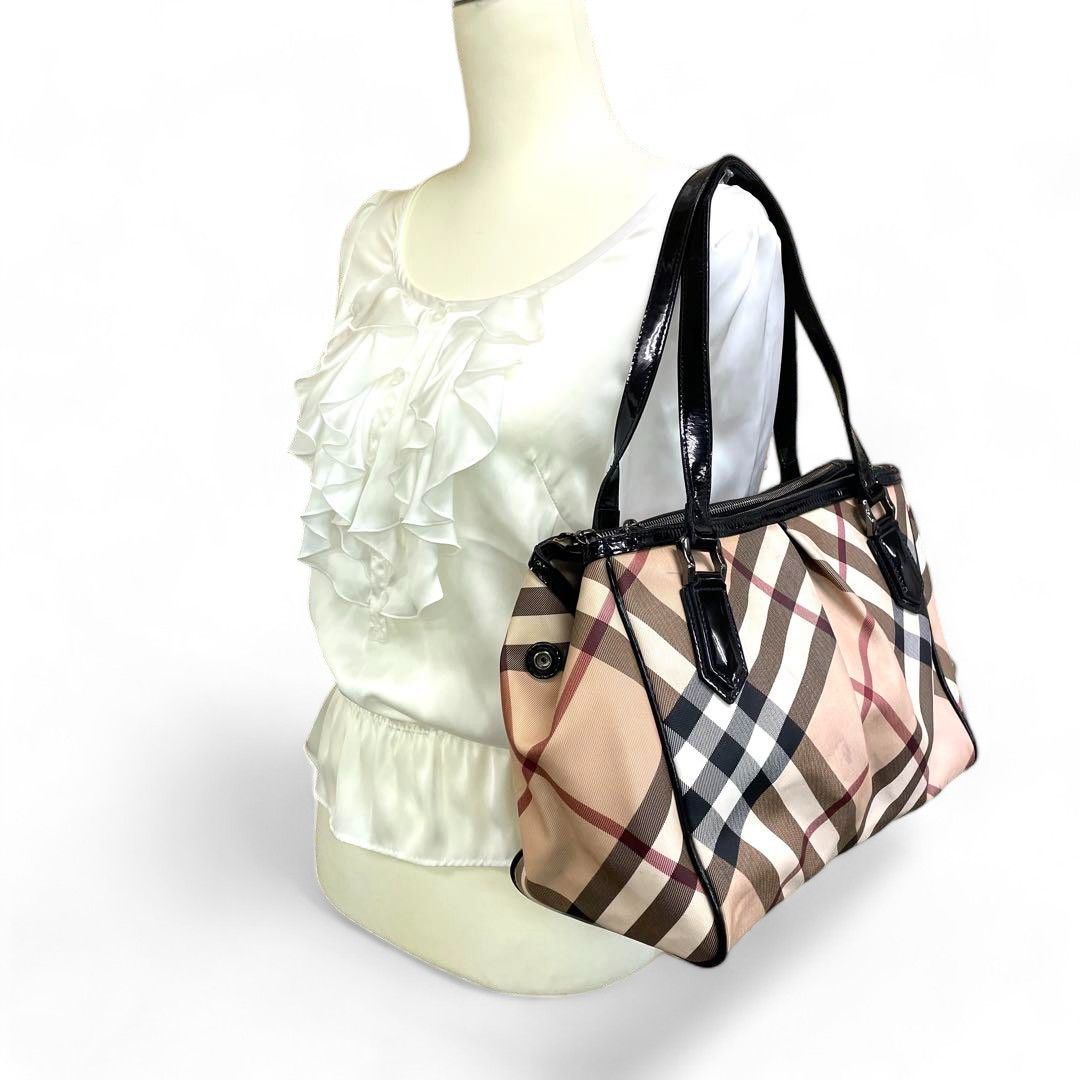 Burberry Burberry - Nova Check handbag shoulder bag brown beige Size ONE SIZE - 3 Thumbnail