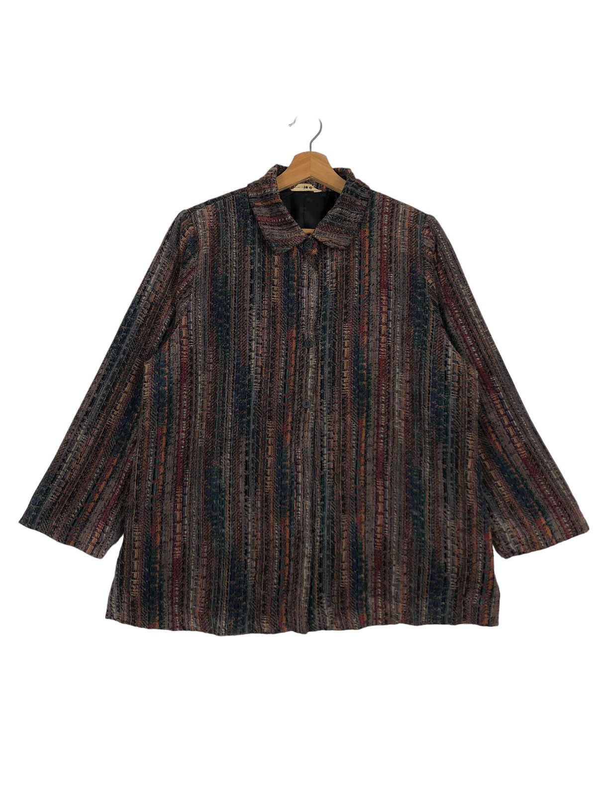 Japanese Brand 🔥90s Coogi Australia Inspired Design Striped Vintage Jacket Size US M / EU 48-50 / 2 - 1 Thumbnail