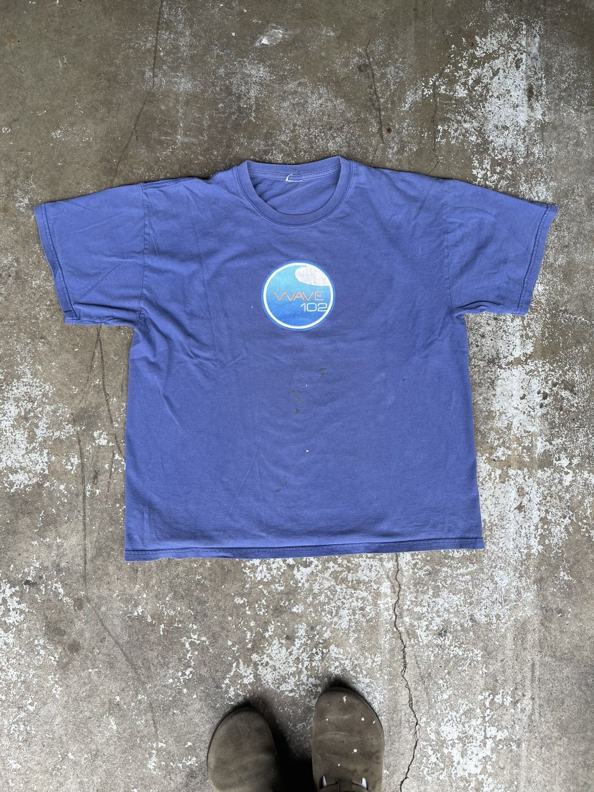 Vintage Vintage 90s Wave 102 Pro Seattle Lacrosse Team Shirt Size US XL / EU 56 / 4 - 2 Thumbnail