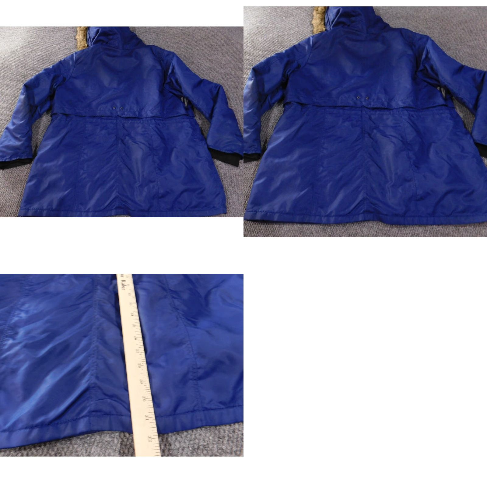 Torrid Torrid Jacket 2X Blue Puffer Coat Womens Hooded Insulated Nylon Polyester Winter Long Sleeve Zip Basic Jacket Size XXL / US 16-18 / IT 52-54 - 9 Thumbnail