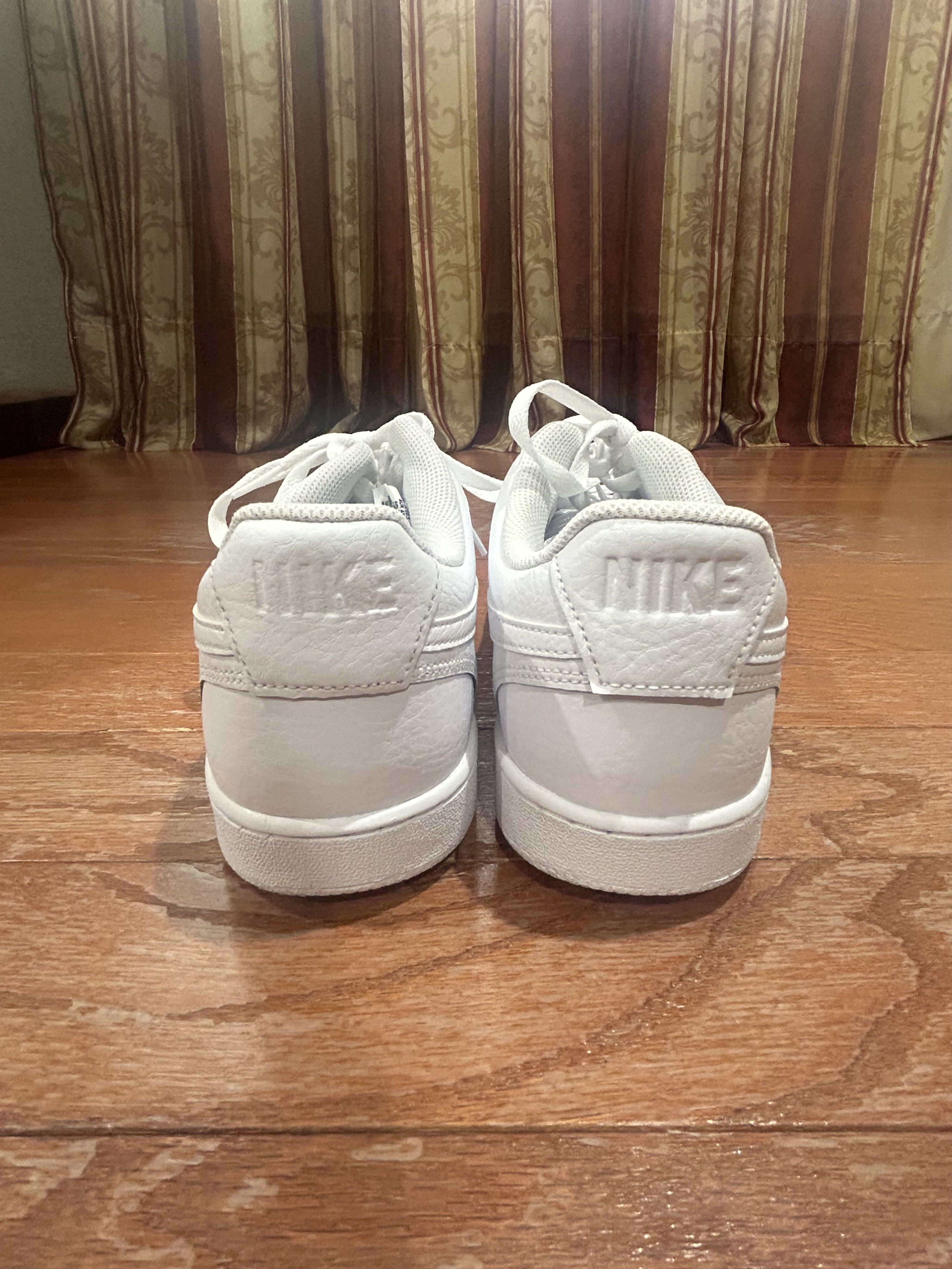 Nike Nike Court Vision Low Triple White Size US 11.5 / EU 44-45 - 5 Thumbnail