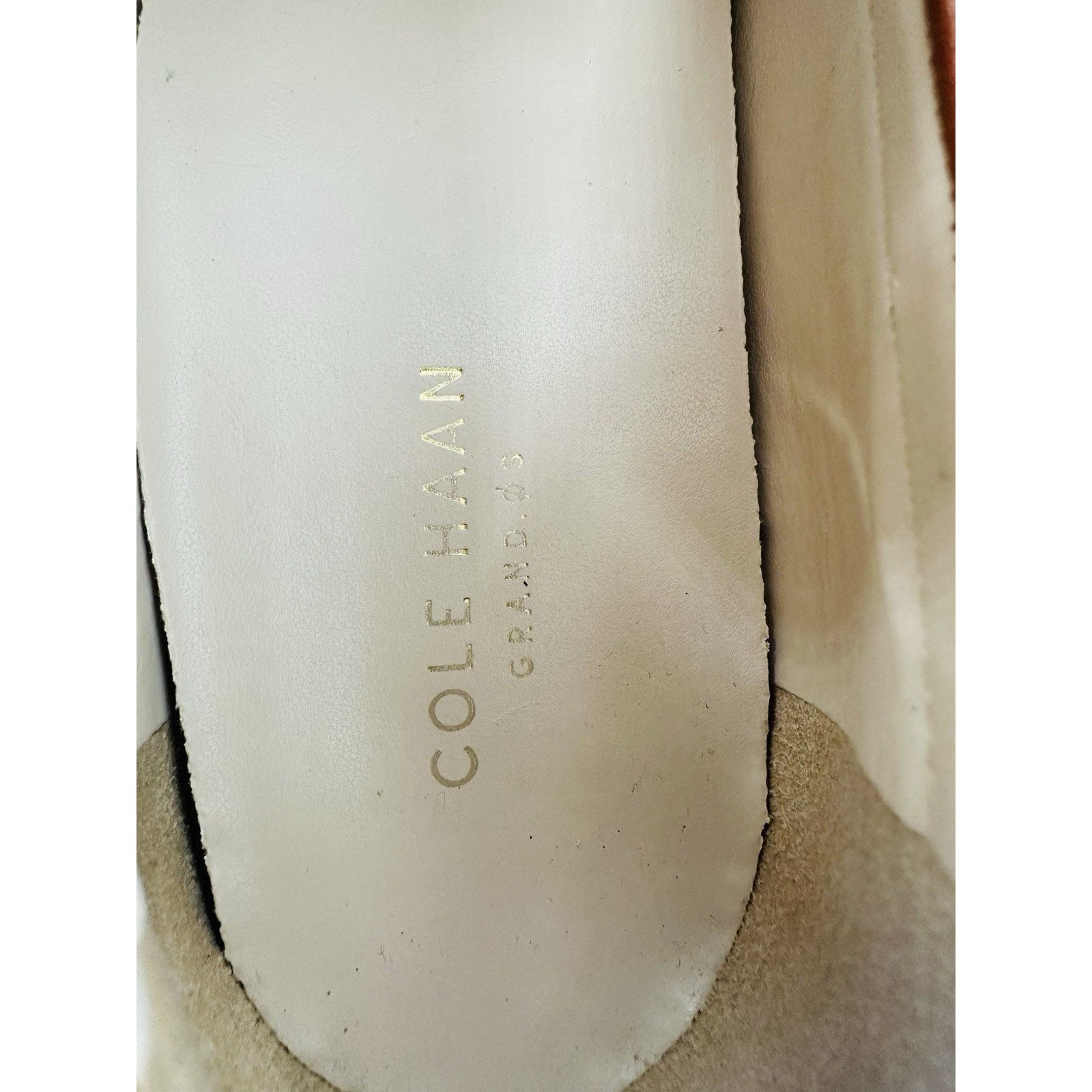 Cole Haan Cole Haan Womens Emmons Loafers II W06977 Tan Ivory Sz 7.5B Size US 7.5 / IT 37.5 - 10 Thumbnail