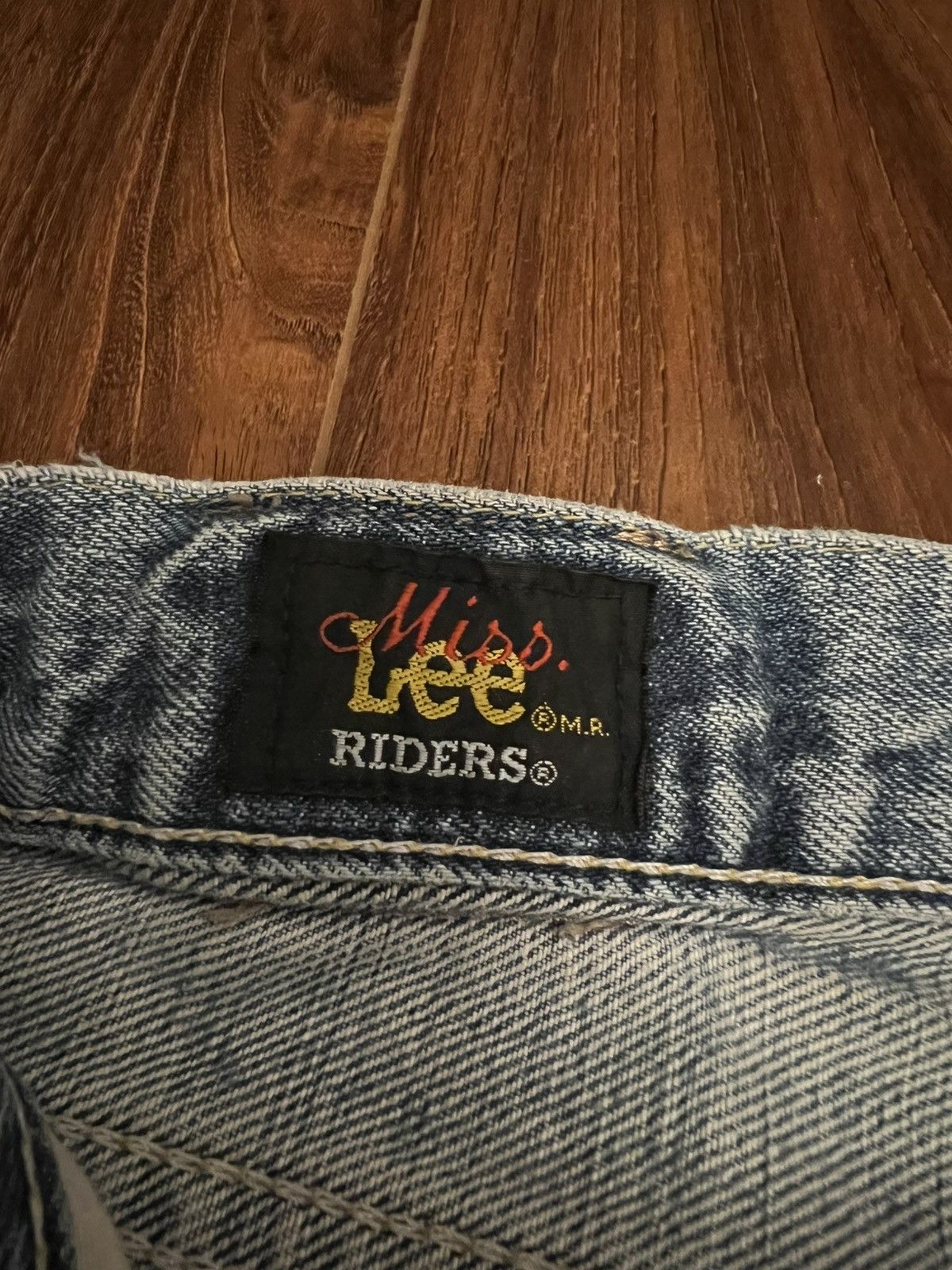 Lee Vintage Miss Lee Rider’s Denim Jeans Size 28" / US 6 / IT 42 - 7 Thumbnail