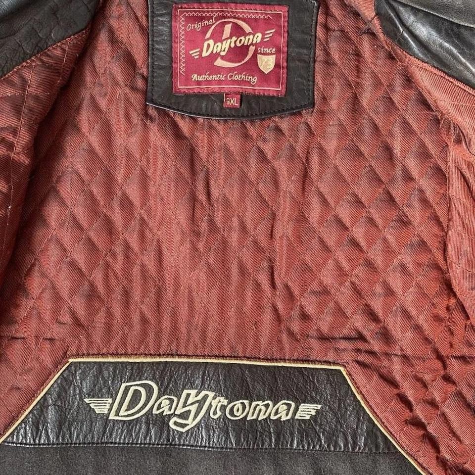 Daytona Daytona Buffalo Leather Jacket – Brown Size US XXL / EU 58 / 5 - 3 Thumbnail