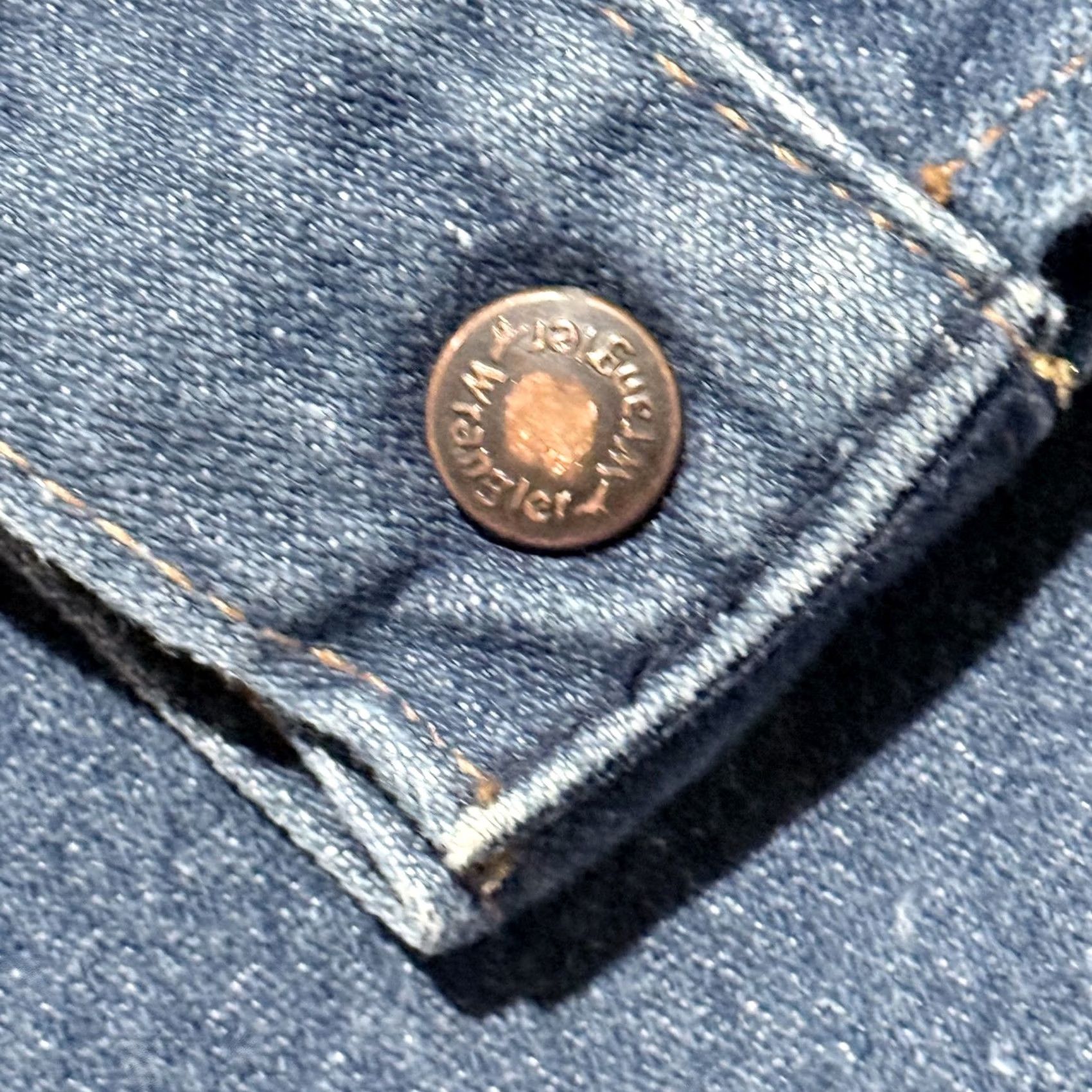 Wrangler Vintage Wrangler Denim Trucker Jacket Men Blue Western USA Made - 46 Size US S / EU 44-46 / 1 - 7 Thumbnail