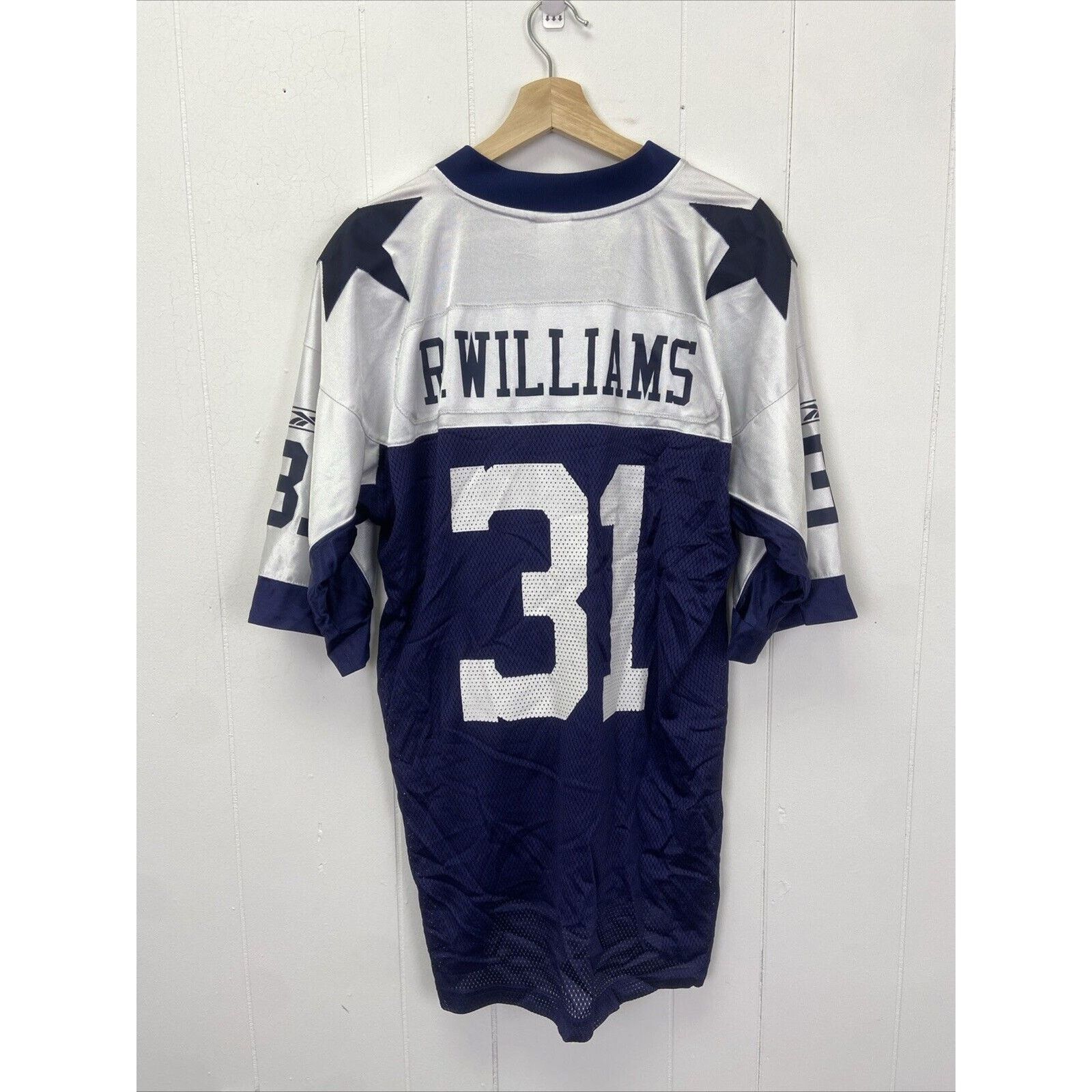 Reebok NFL Reebok Throwback Jersey Dallas Cowboys #31 Roy Williams Size US L / EU 52-54 / 3 - 6 Thumbnail