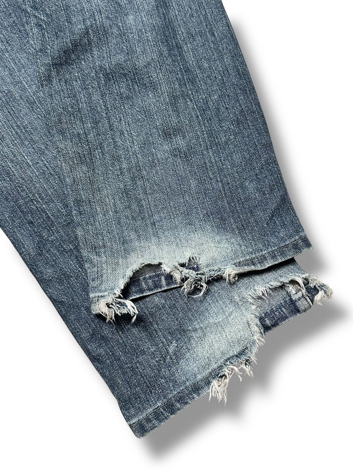 Edwin Rare Edwin Vintage Orange Tab Straight Loose and Faded Wash Size US 31 - 13 Thumbnail