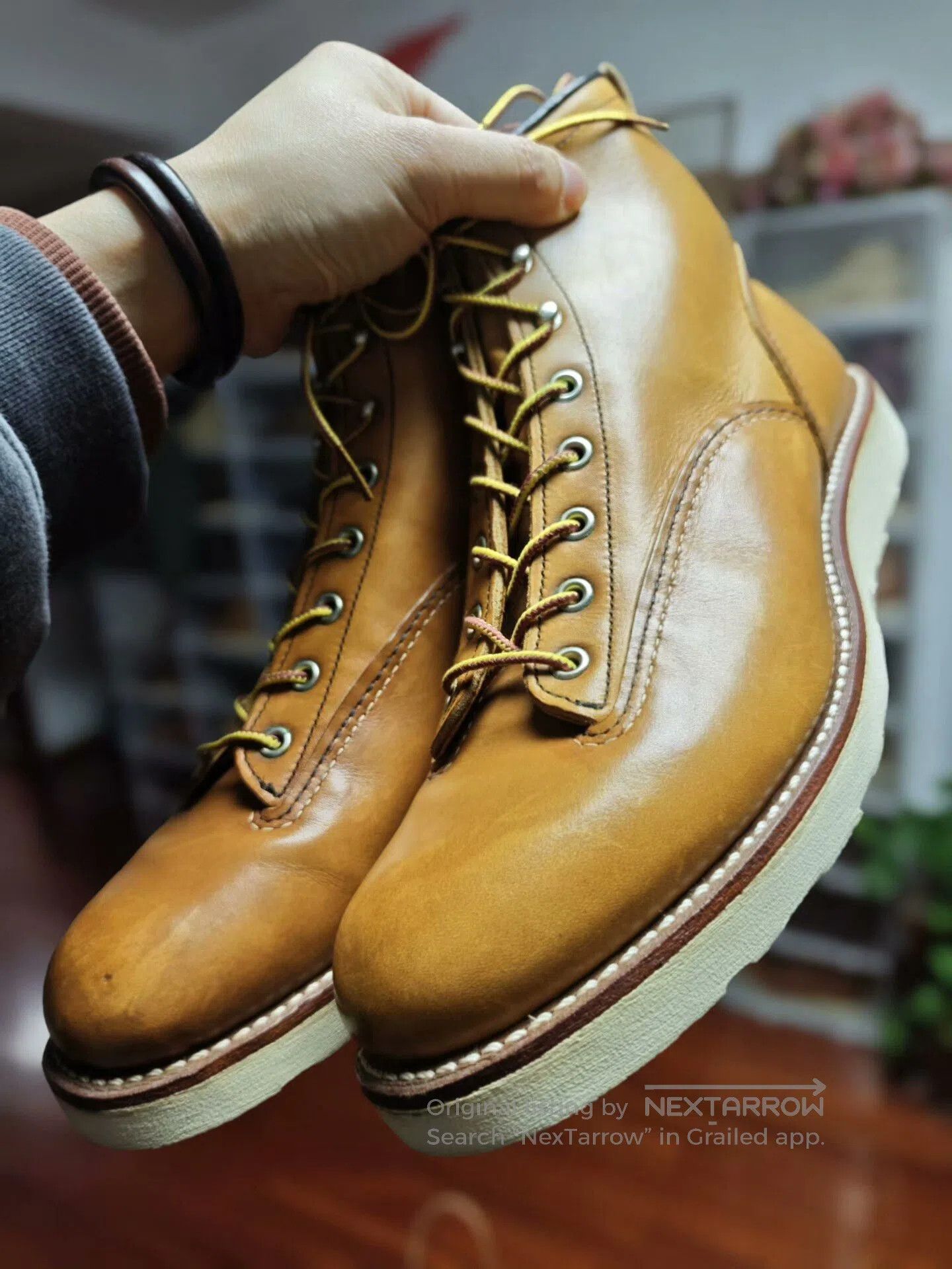 Red Wing Redwing 2904 Sunset Yellow Boot. Size US 10 / EU 43 - 1 Thumbnail