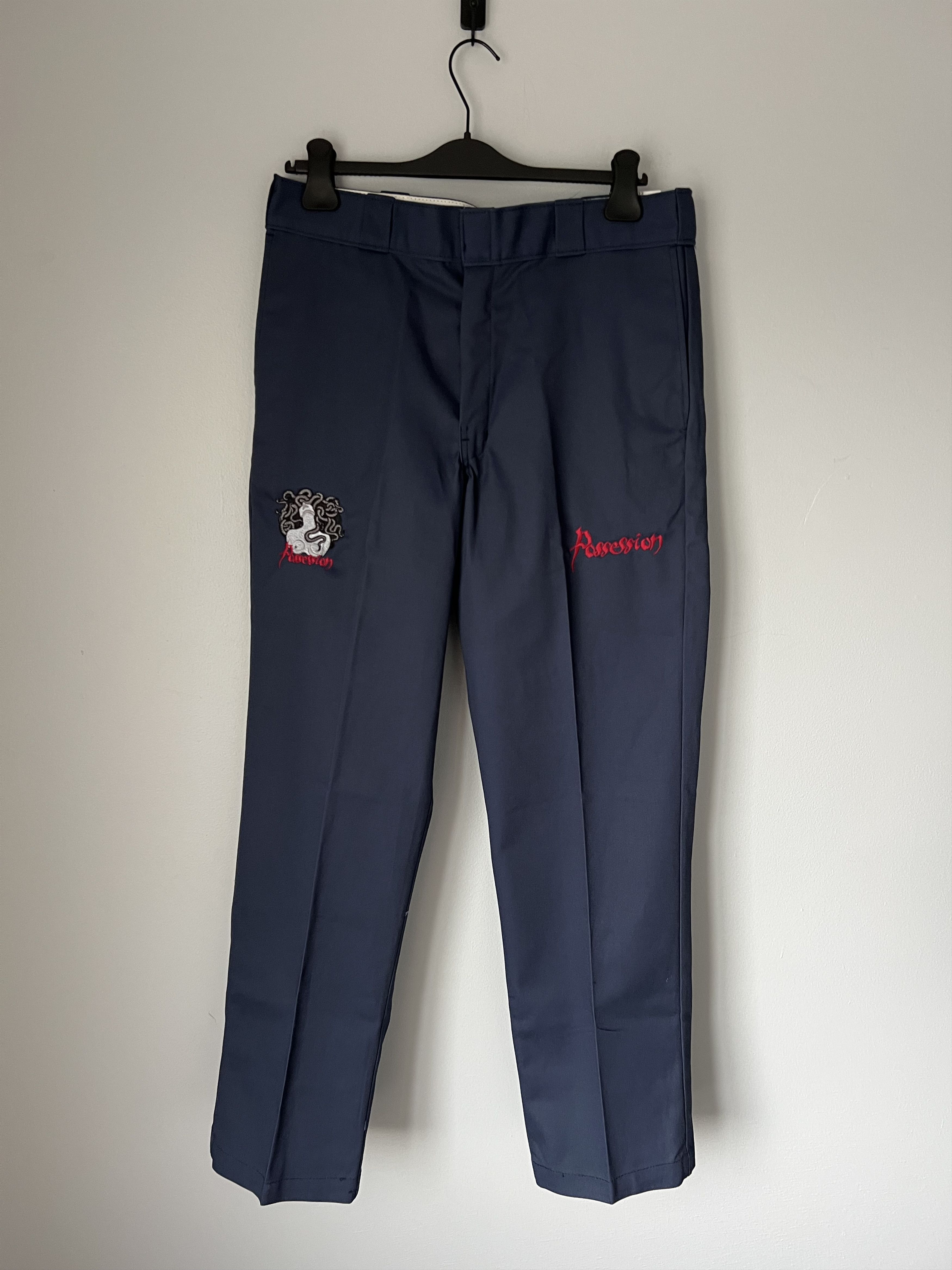 Dickies And After That Petrified Goods Possession Work Pants in Blue Size US 34 / EU 50 - 2 Thumbnail