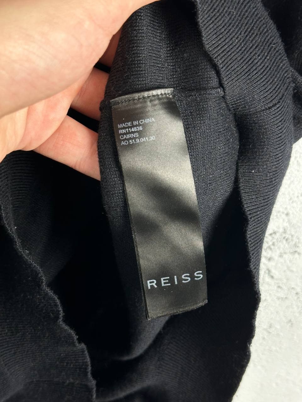 Reiss Reiss Striped Textured Knitted Polo Button Shirt Size US M / EU 48-50 / 2 - 6 Thumbnail