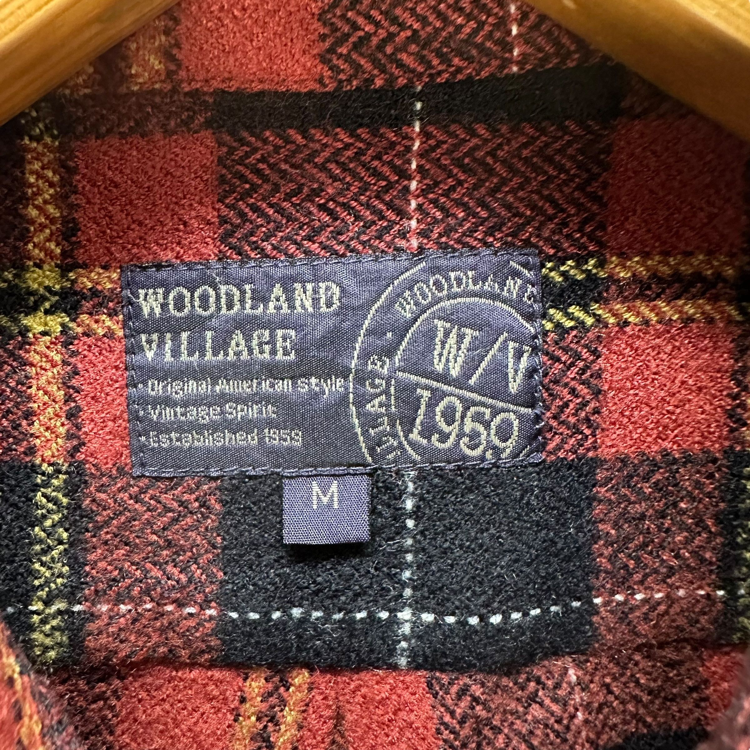 Woodlands WOODLAND VILLAGE CHECKED PLAID TARTAN FLANNEL #8970-43 Size US M / EU 48-50 / 2 - 7 Thumbnail