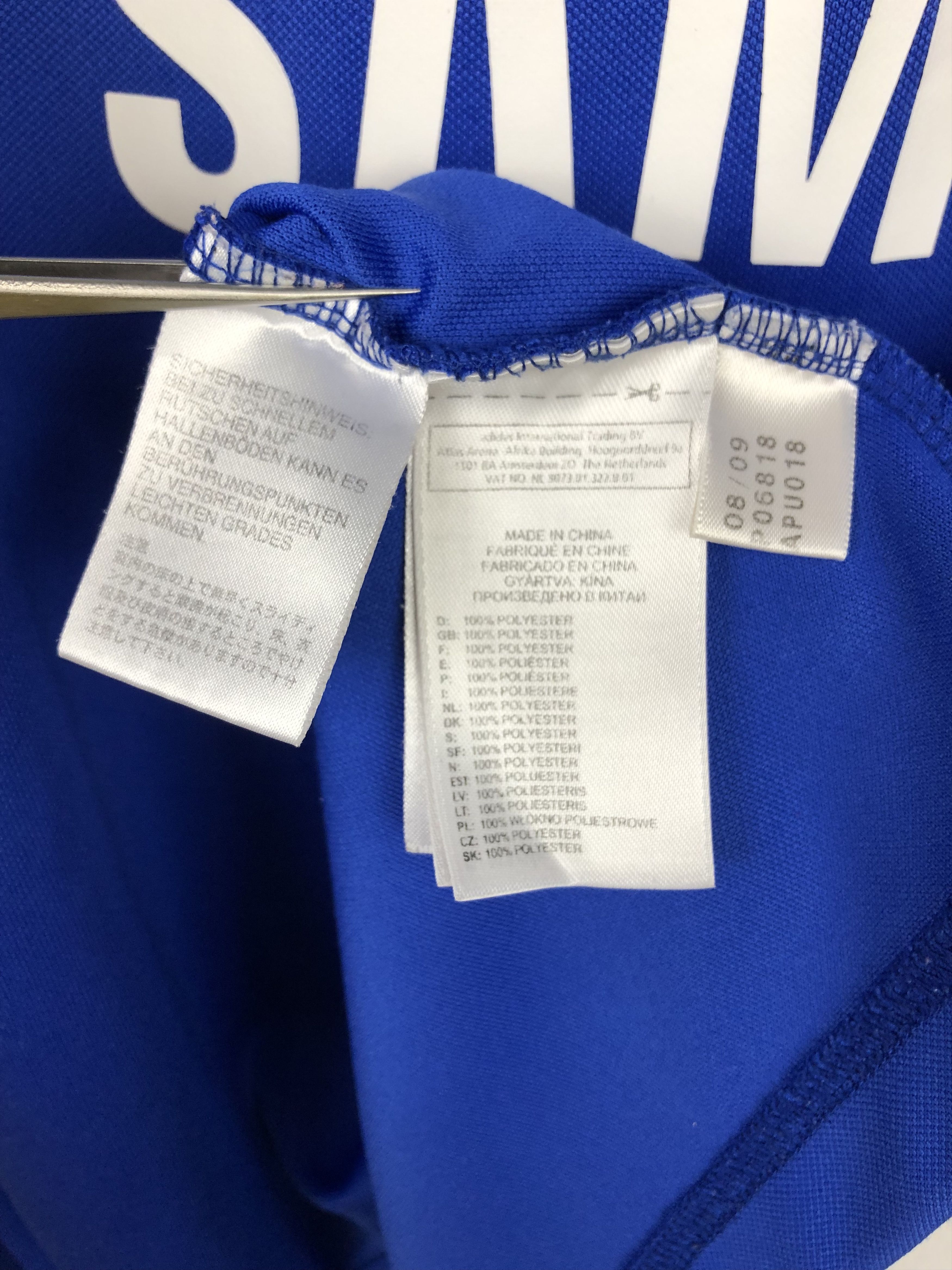 Adidas Vintage Adidas Chelsea Football Sweatshirt Soccer Jacket Size US S / EU 44-46 / 1 - 8 Thumbnail