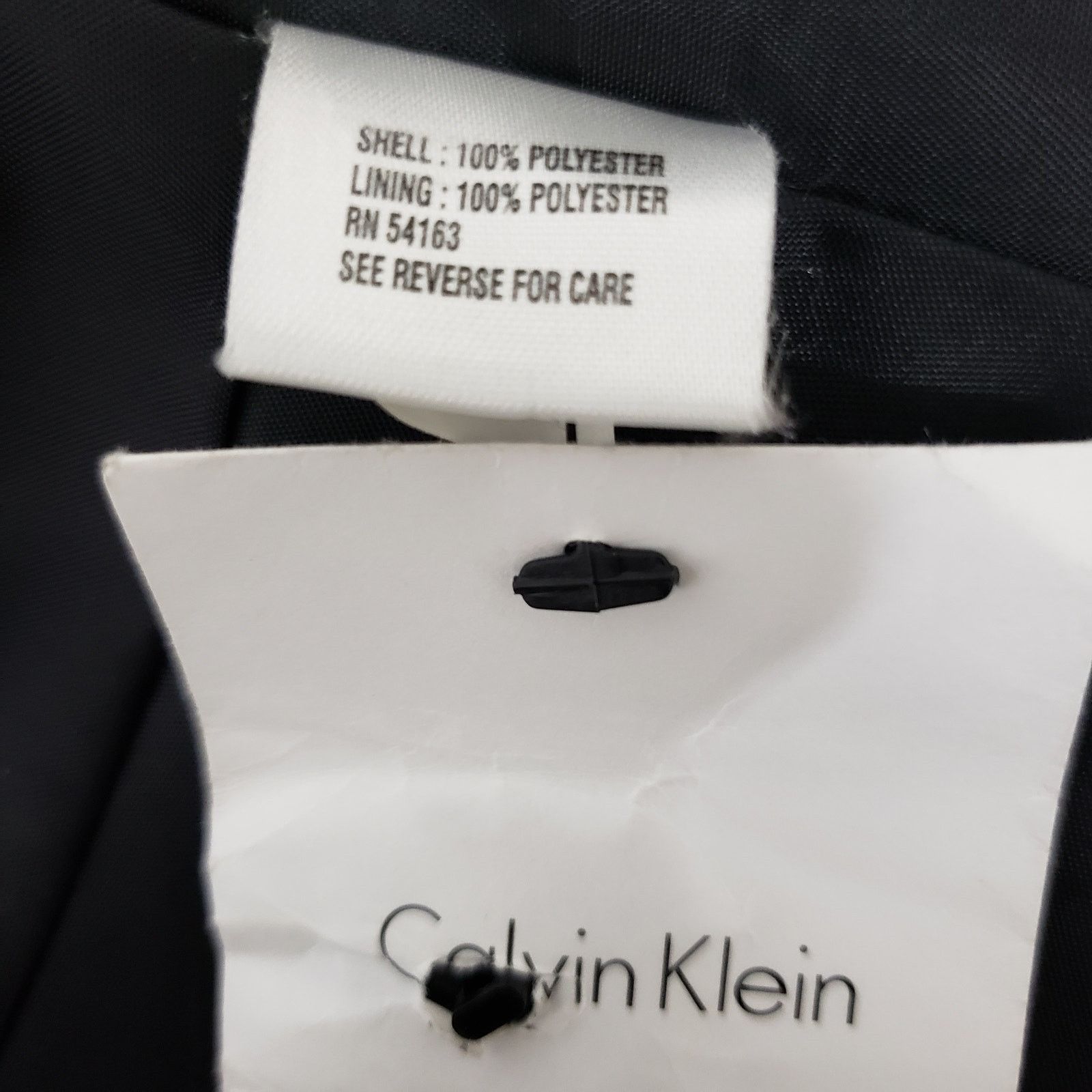 Calvin Klein NWT Calvin Klein Blazer Jacket Black Piping 3 Button Size S / US 4 / IT 40 - 14 Thumbnail