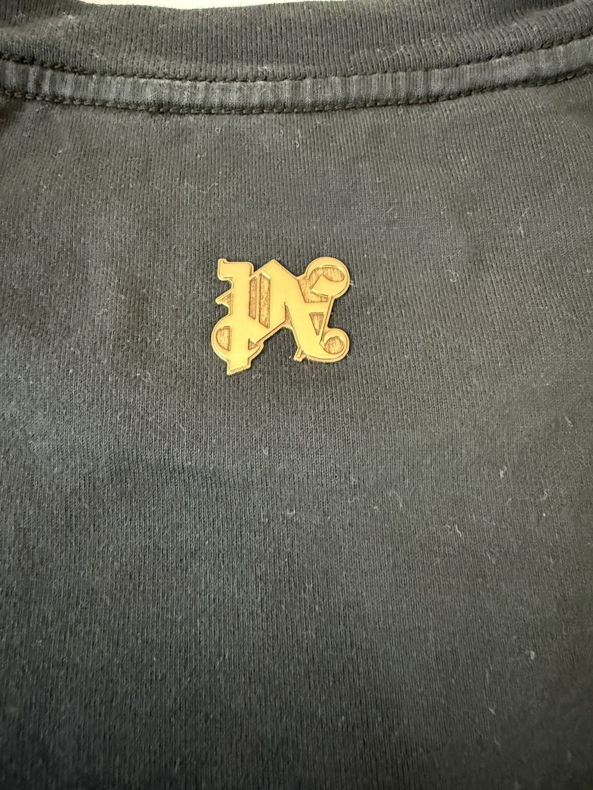 Palm Angels Palm Angels Burning Monogram Shirt Size US XXL / EU 58 / 5 - 9 Thumbnail