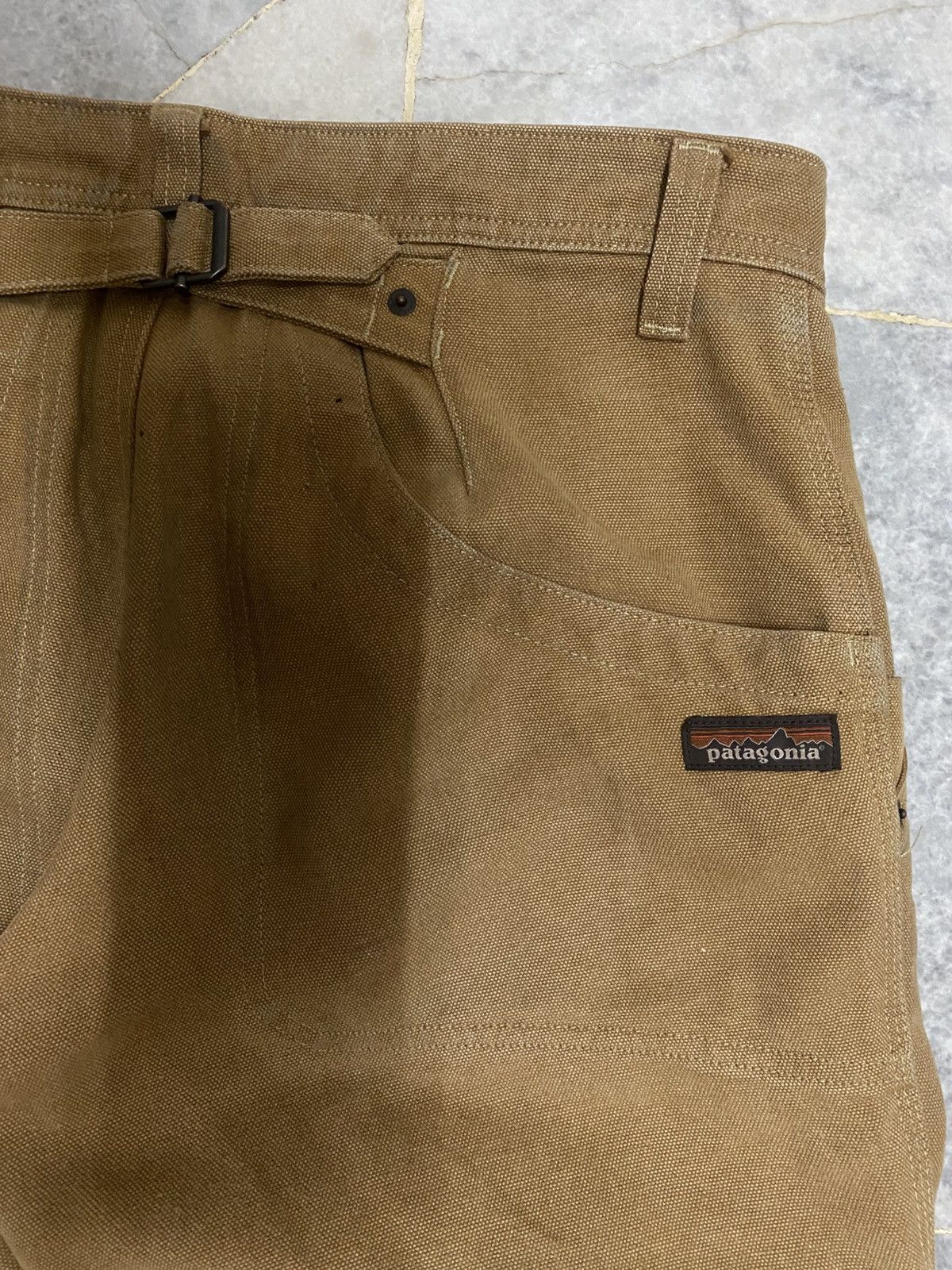 Japanese Brand Patagonia Iron Forge Hemp Canvas Barn Pants - Cinch Back Size US 32 / EU 48 - 18 Thumbnail