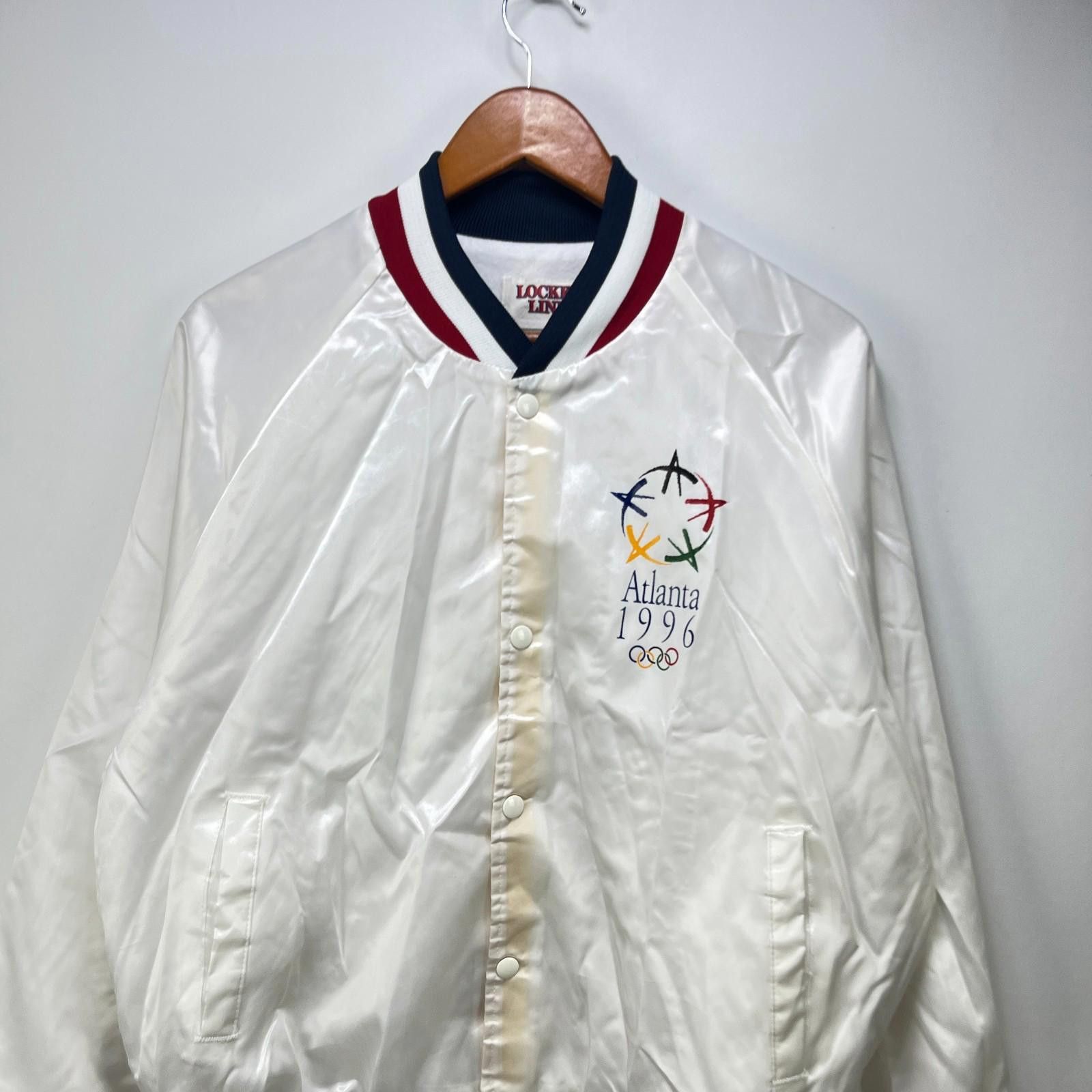 Designer Vintage 1996 Atlanta Olympics Satin Jacket Large Varsity Size ONE SIZE - 5 Thumbnail