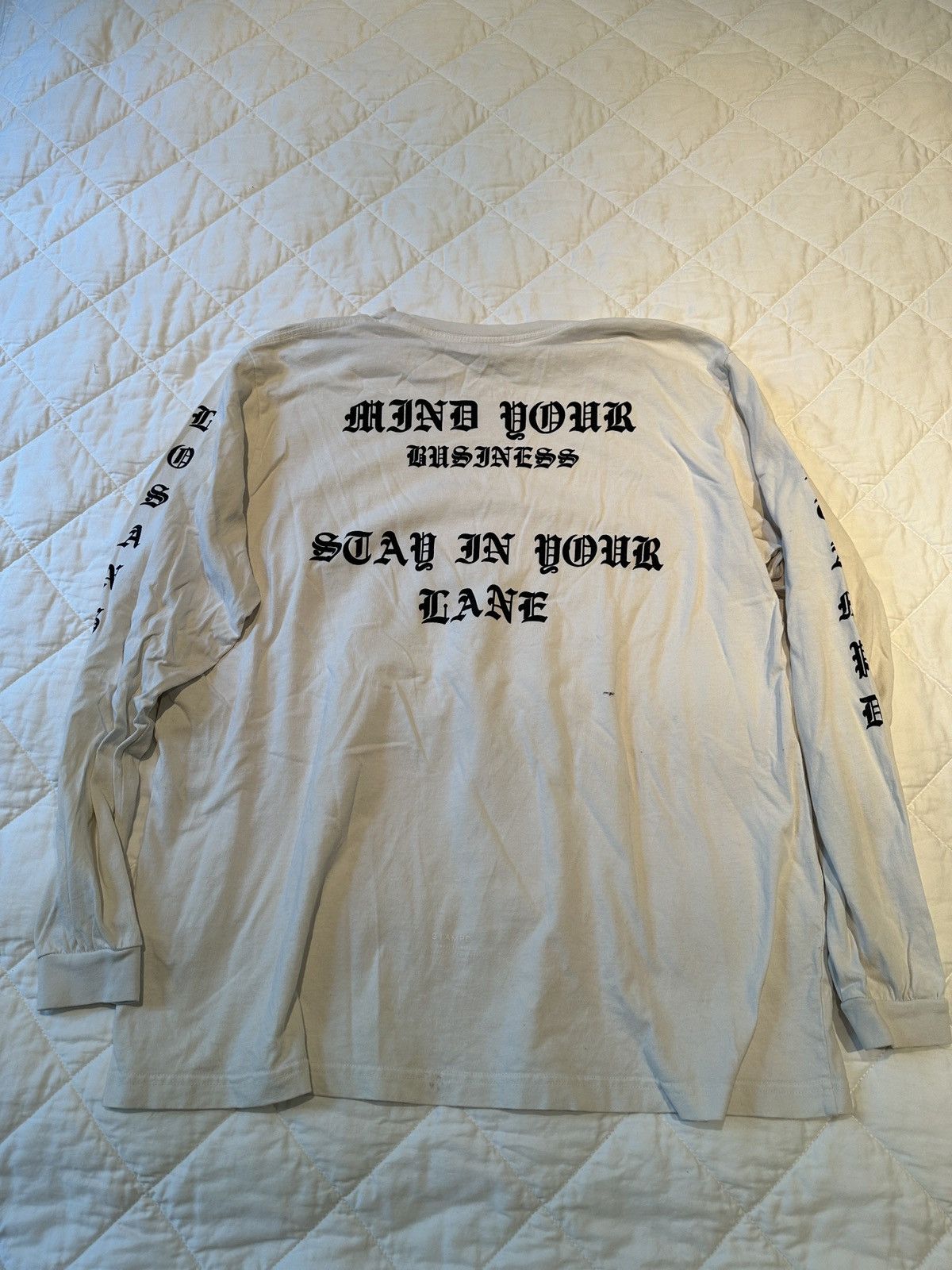 Designer × Stampd Stay in your lane tee Size US M / EU 48-50 / 2 - 2 Thumbnail