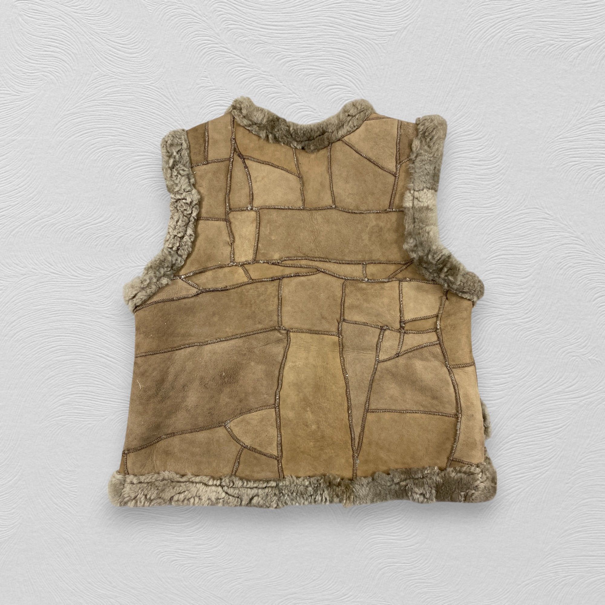 Comme des Garcons Men Vintage Leather Sheepskin japanese Vest -J278 Size US S / EU 44-46 / 1 - 2 Thumbnail