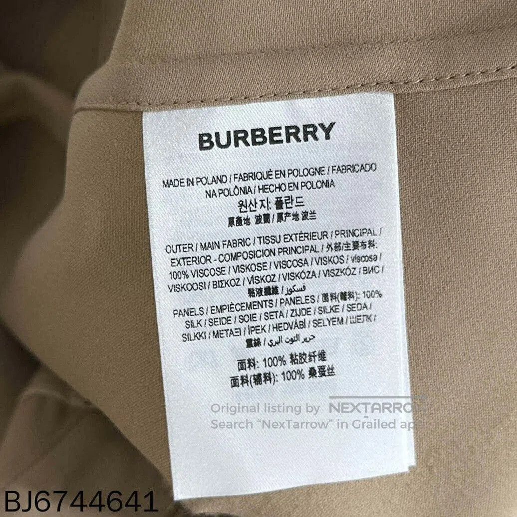 Burberry Burberry Belted Sleeveless Long Coat. Size XS / US 0-2 / IT 36-38 - 4 Thumbnail