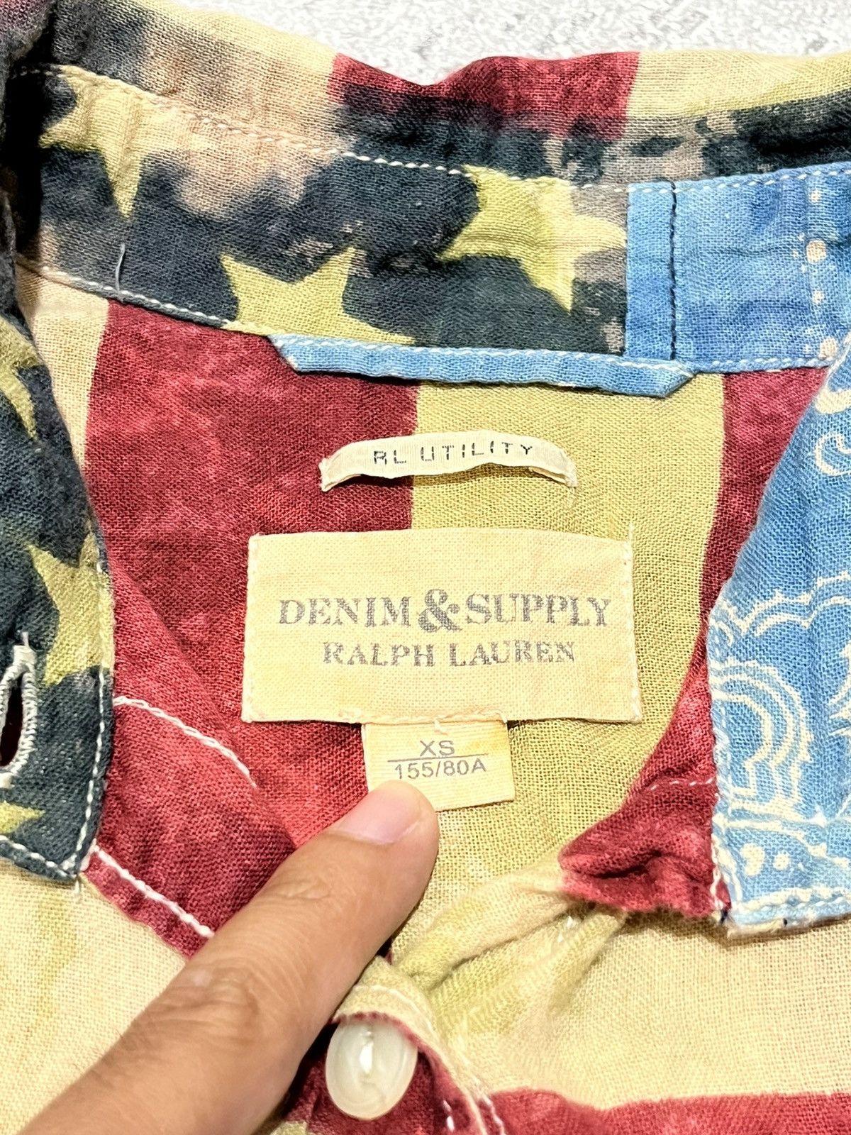 Ralph Lauren × Vintage Ralph Lauren denim supply American flag Size XS / US 0-2 / IT 36-38 - 7 Thumbnail