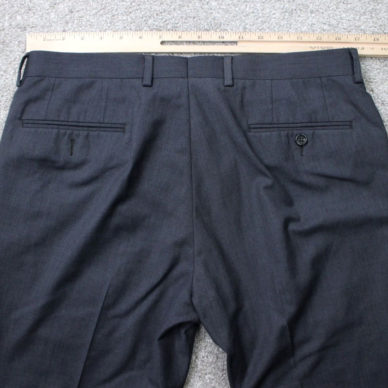 Ralph Lauren LAUREN Ralph Lauren Pants Mens 34x30 Gray Flat Front Polyester/Rayon Straight Dress Pants Mens Regular Utility/Workwear Size US 34 / EU 50 - 7 Thumbnail