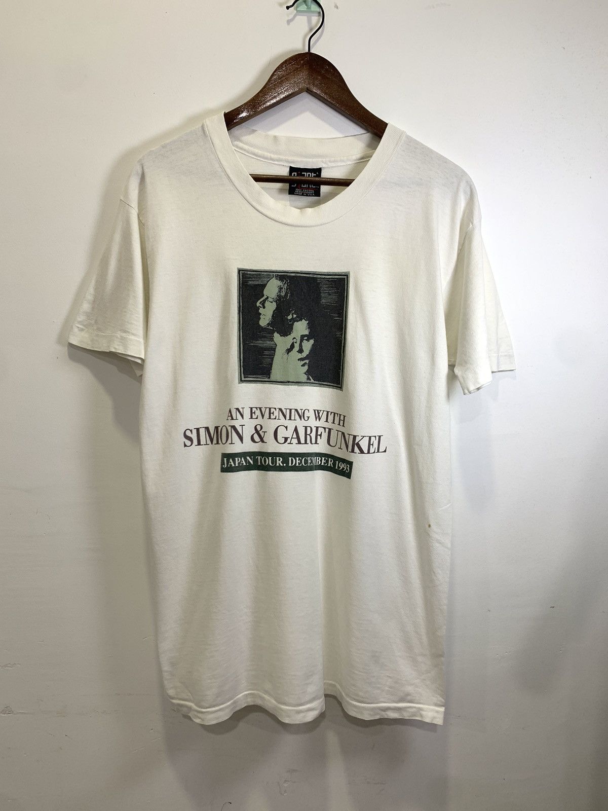 Band Tees × Vintage Vintage Simon & Garfunkel Tshirt Size US L / EU 52-54 / 3 - 1 Thumbnail