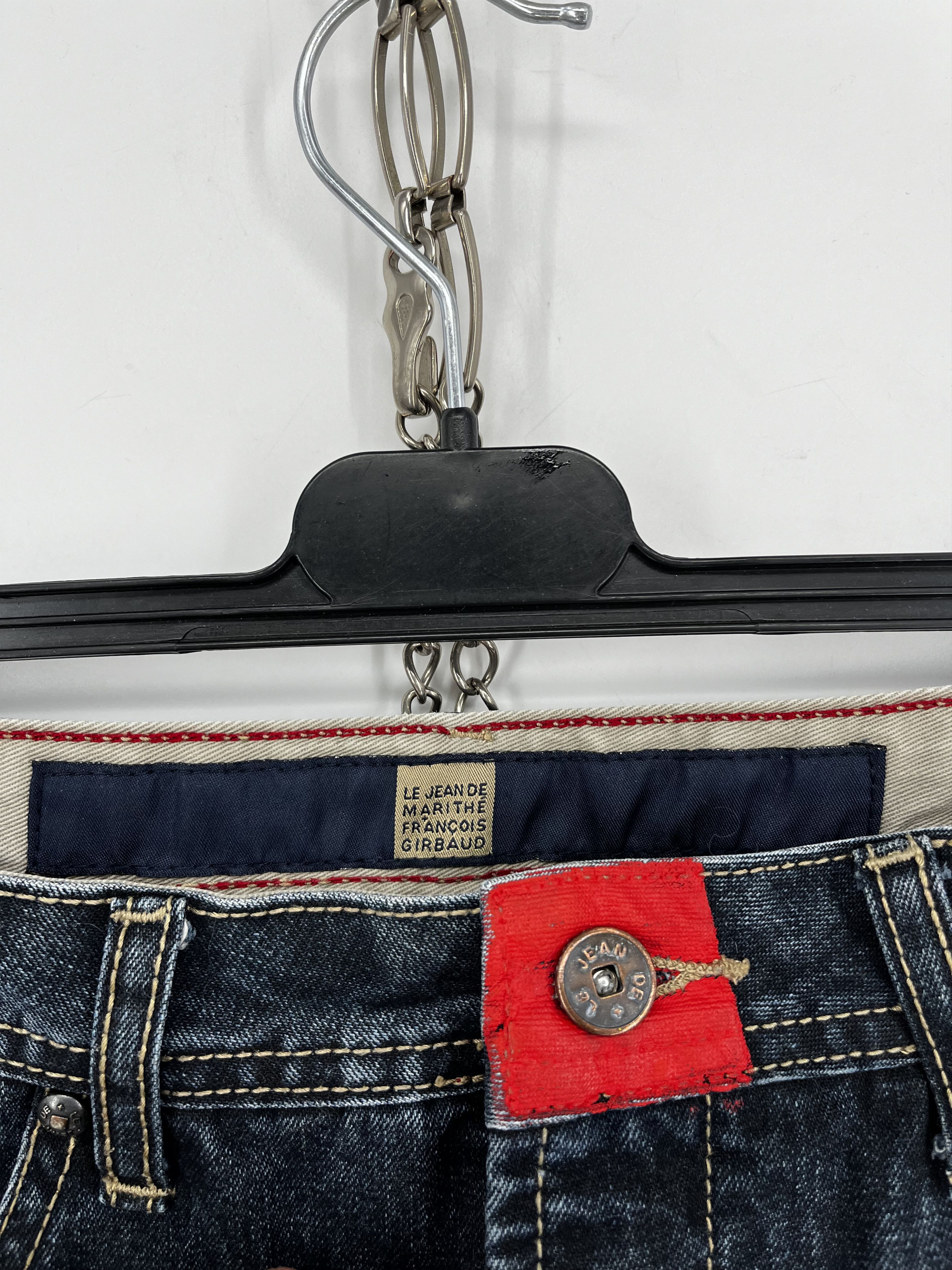 Marithe + Francois Girbaud Le Jean De Marithe Francois Girbaud Denim Blue Jeans - Men’s Size US 36 / EU 52 - 7 Thumbnail