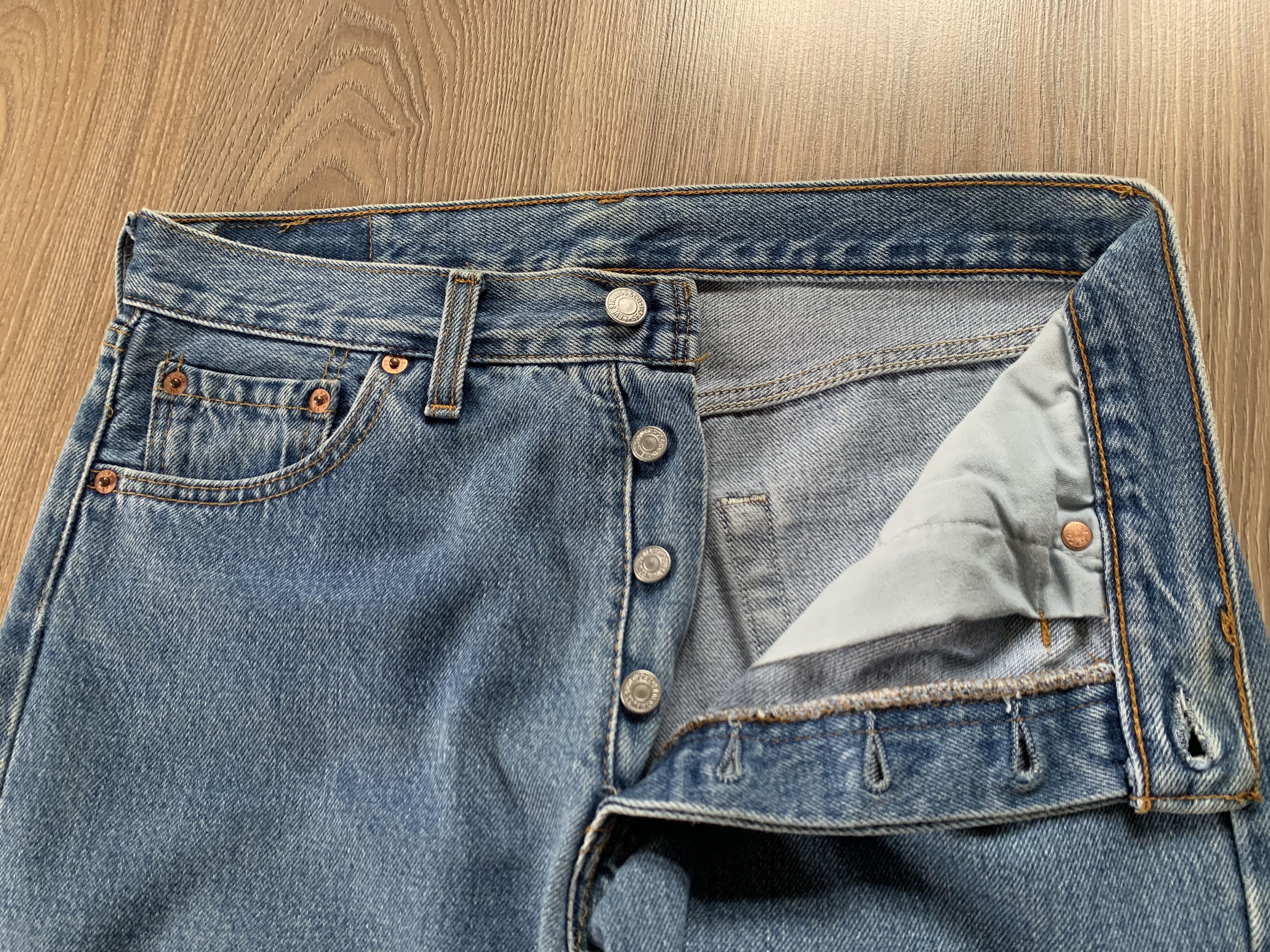 Women’s Levis 501 Blue Denim Jeans