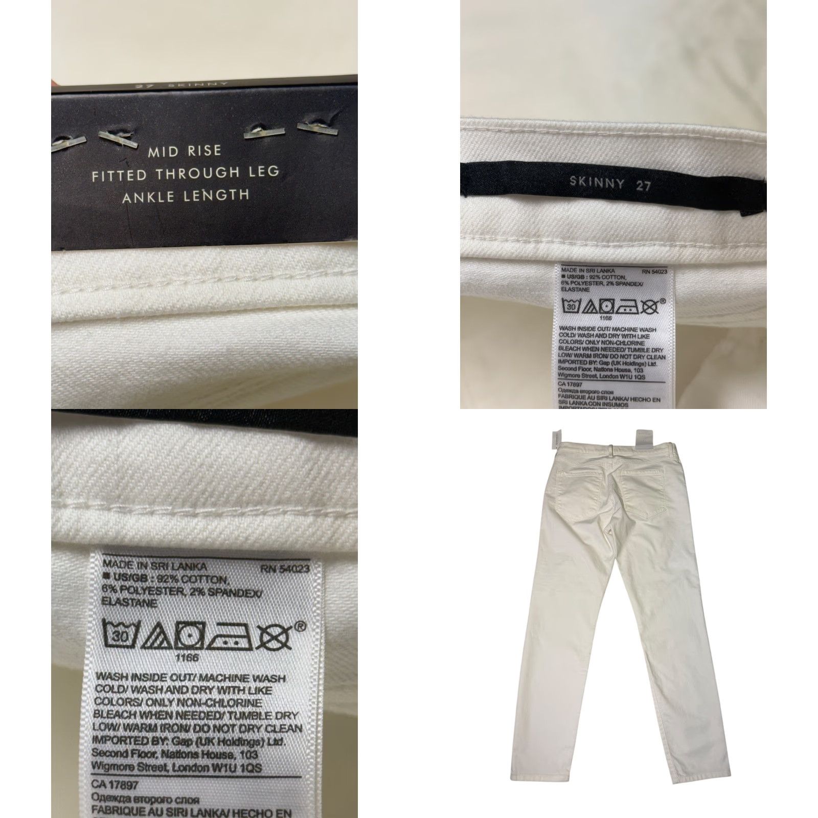 Banana Republic VINTAGE N/A Size 27" / US 4 / IT 40 - 8 Thumbnail