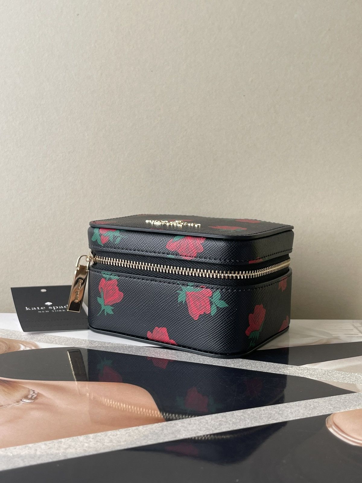 Kate Spade (new+tag) Kate Spade chic jewelry box red floral design Size ONE SIZE - 11 Thumbnail